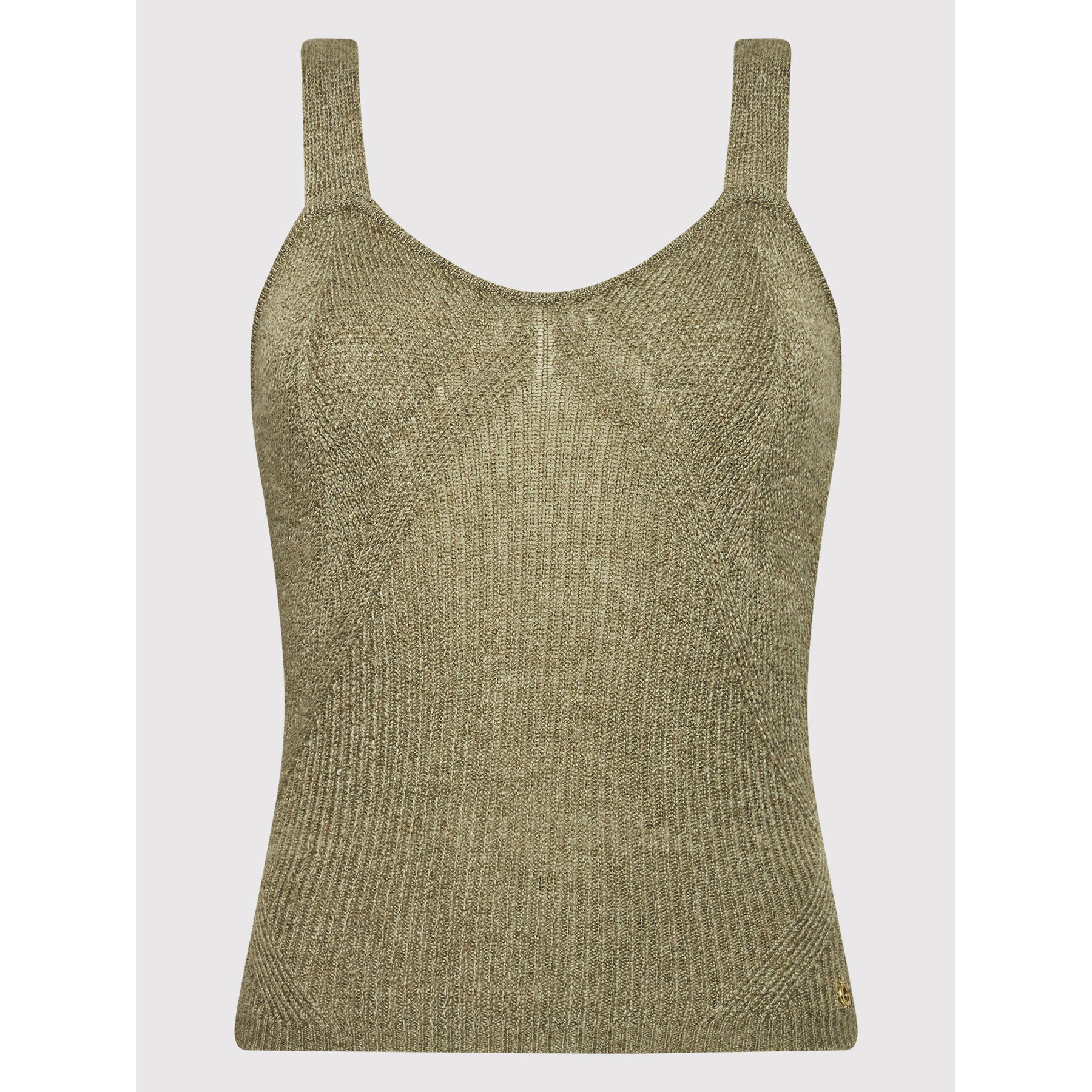 Guess топ Serena W1BR49 Z2QA0 Зелен Slim Fit - Pepit.bg