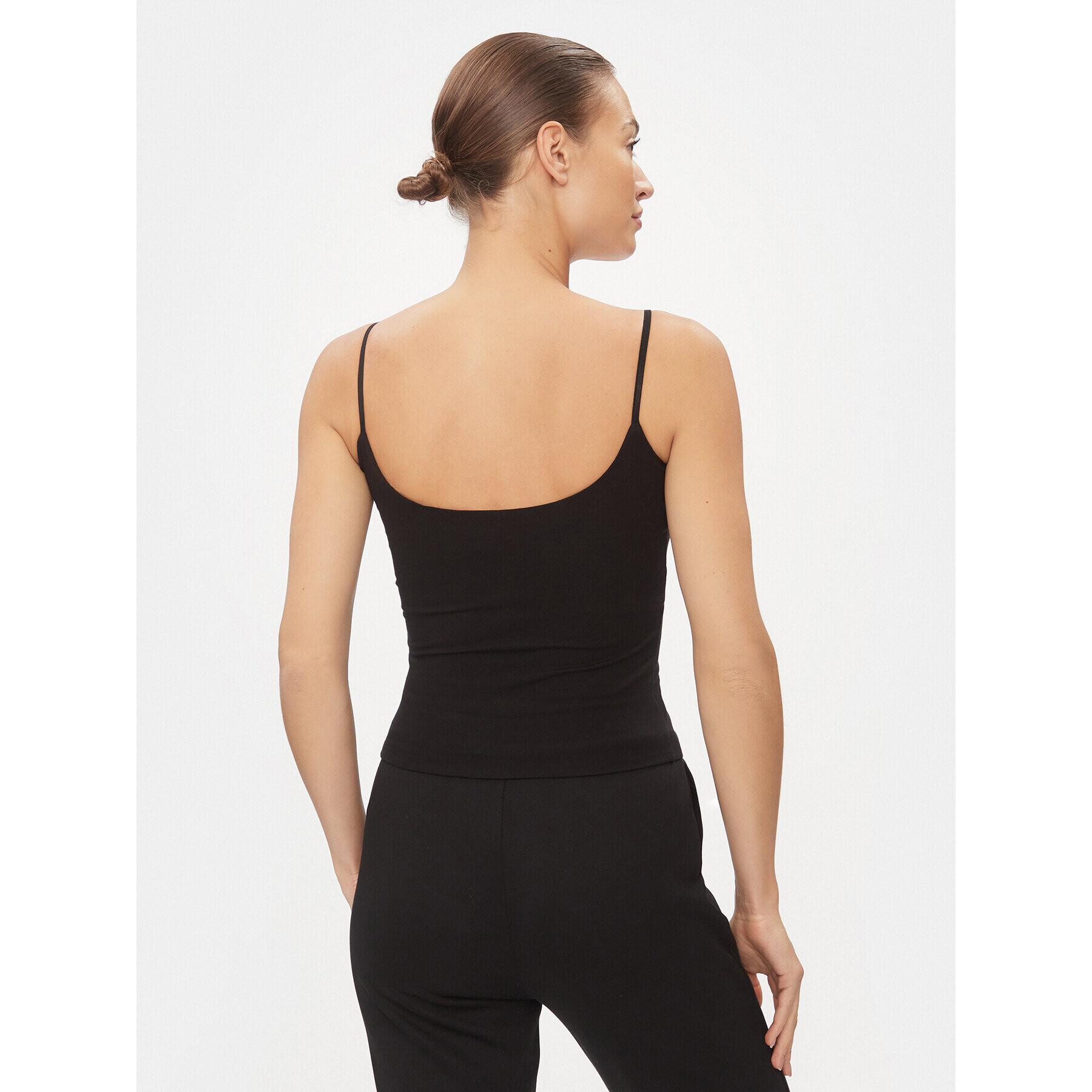 Guess топ Signature V4RP06 J1314 Черен Regular Fit - Pepit.bg