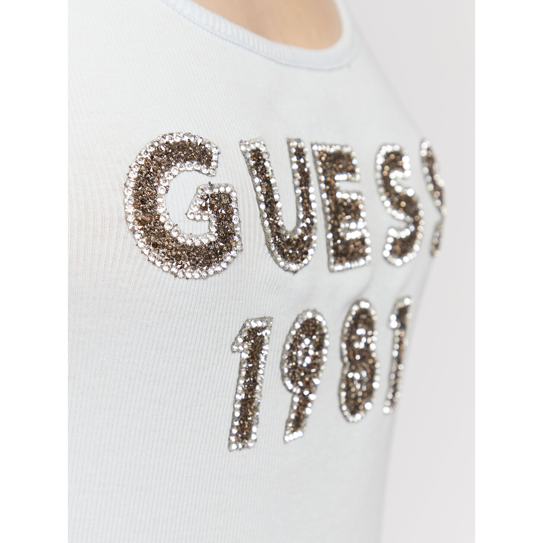 Guess топ Tank Top W3RP07 K1814 Син Slim Fit - Pepit.bg
