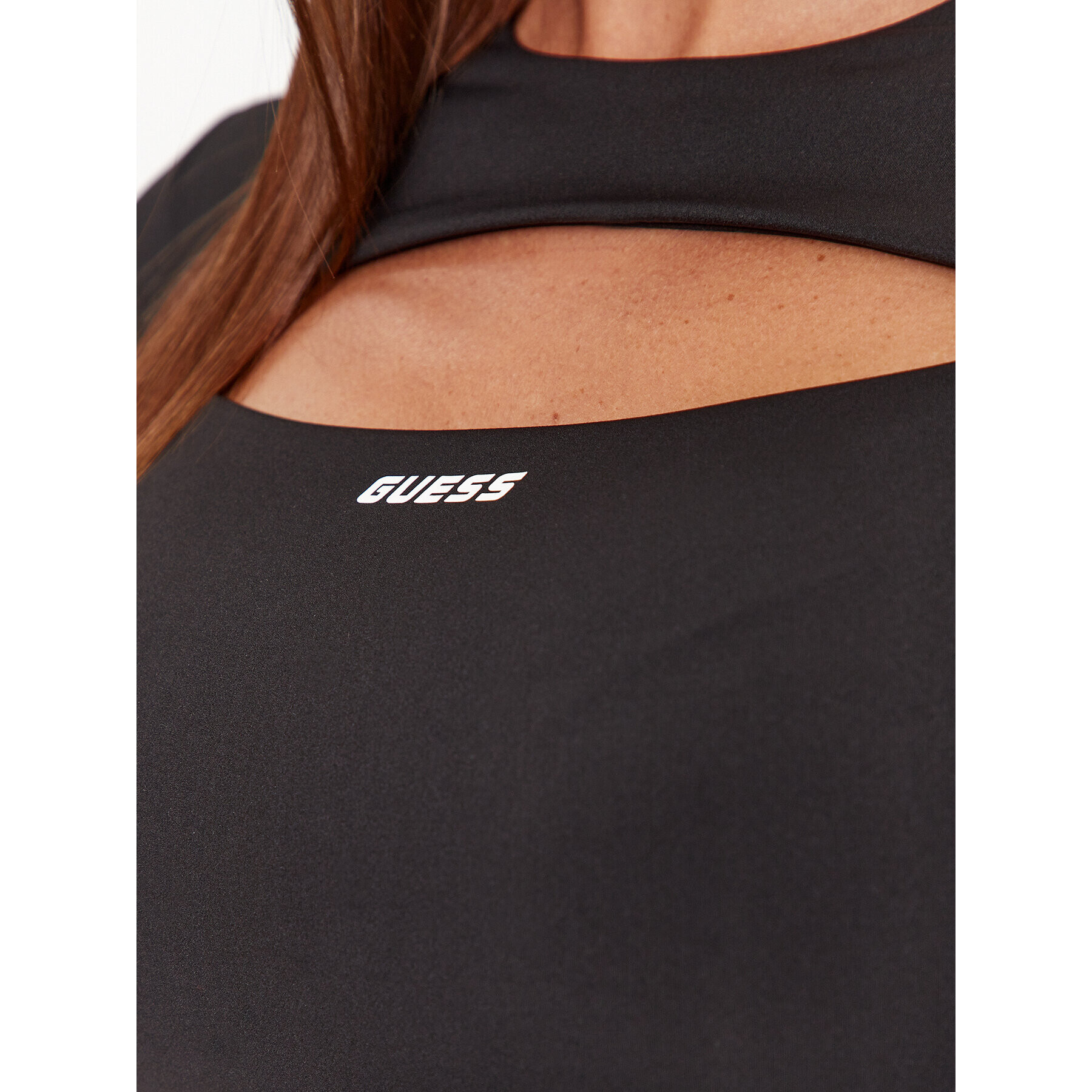 Guess топ V3BP00 MC04Z Черен Regular Fit - Pepit.bg