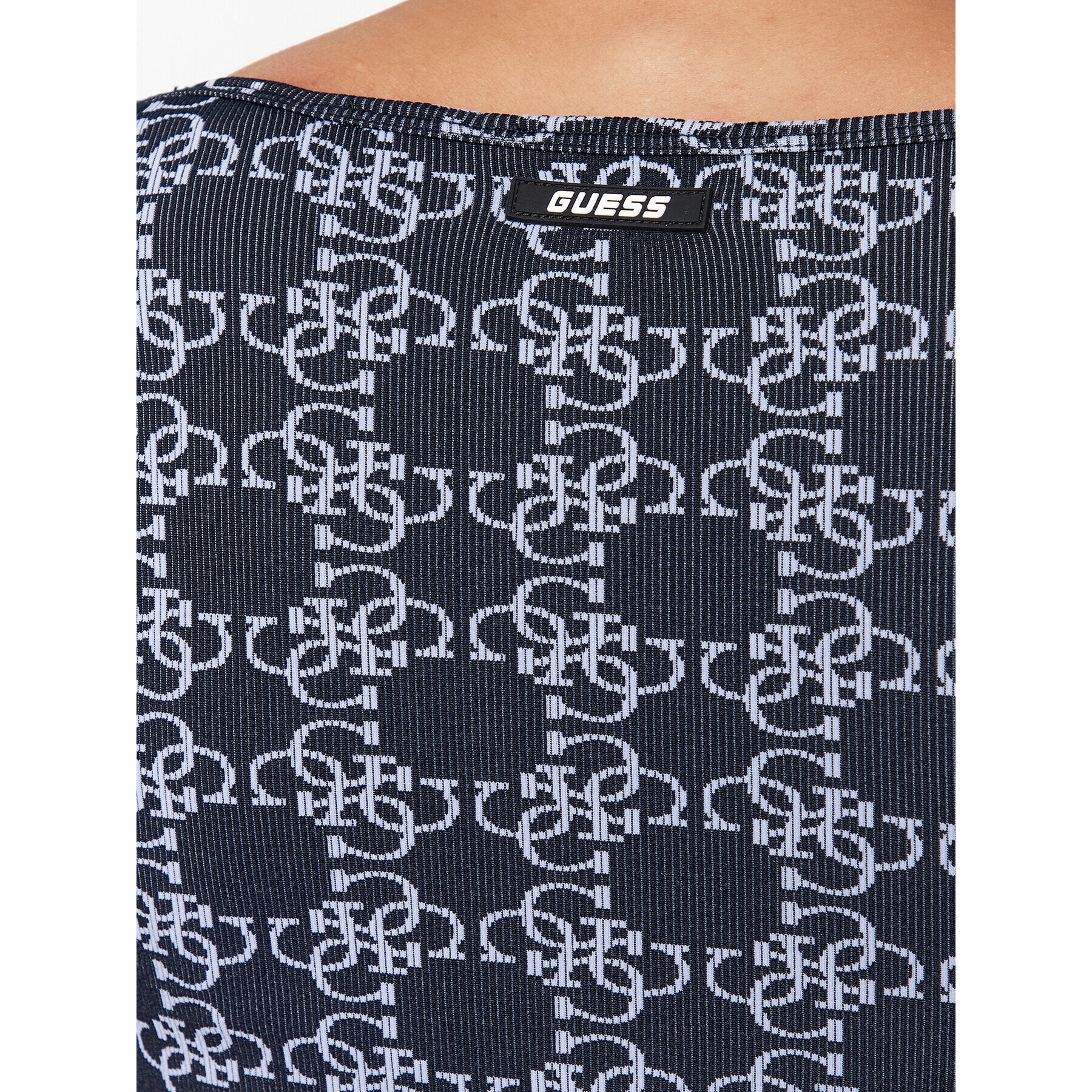 Guess топ V3BP05 ZZ04N Екрю Slim Fit - Pepit.bg