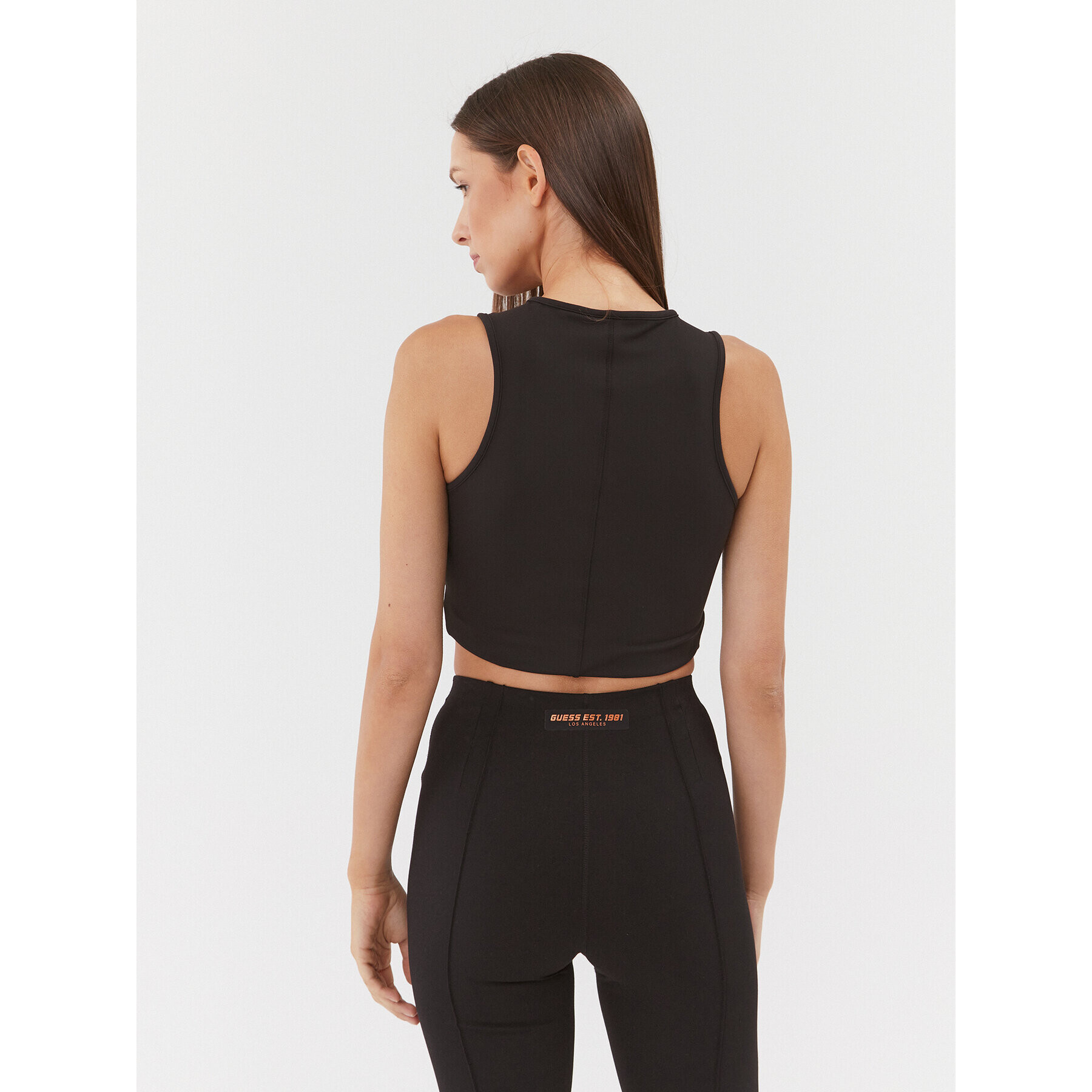 Guess топ V3BP17 MC04Z Черен Slim Fit - Pepit.bg