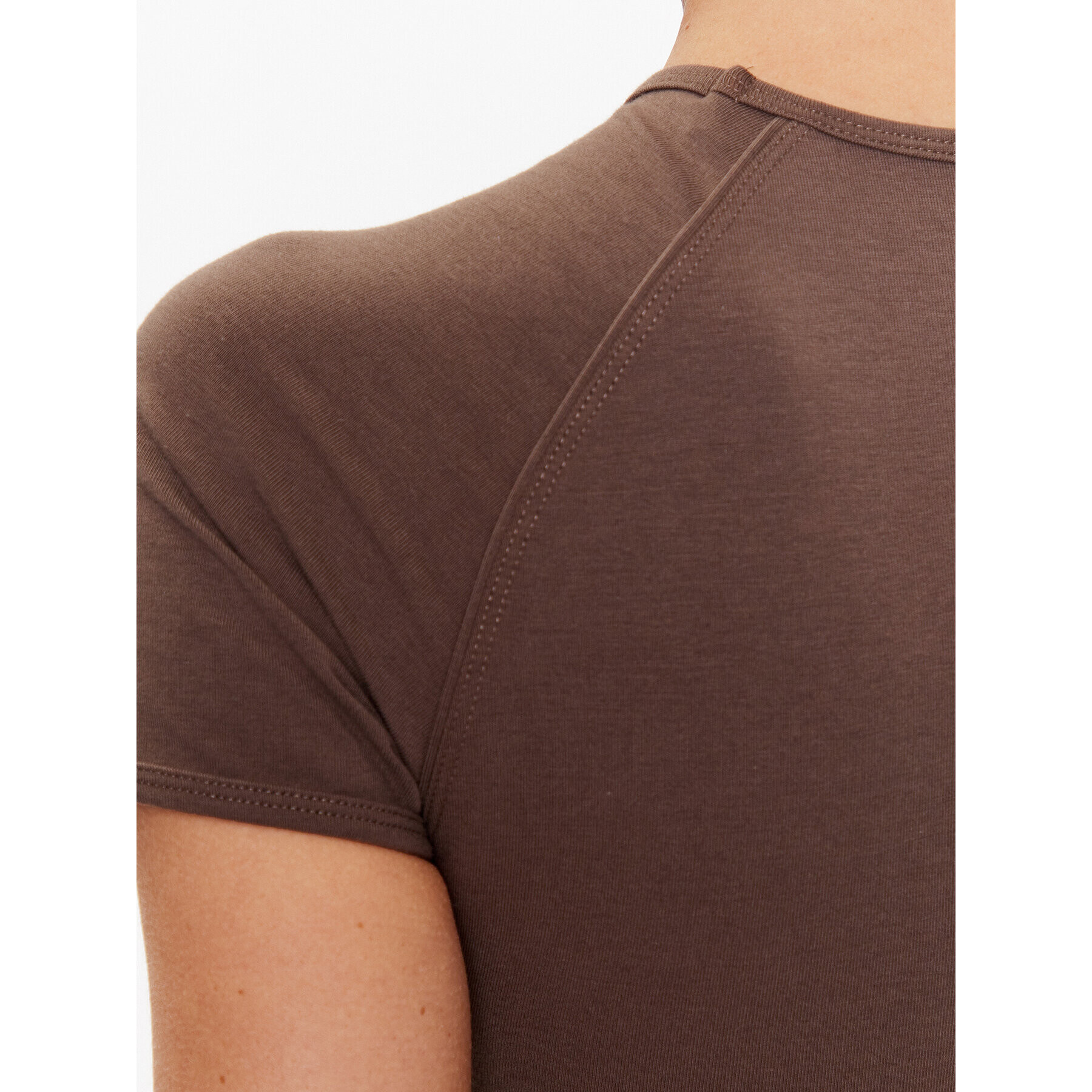 Guess топ V3RP16 KABR0 Каки Slim Fit - Pepit.bg