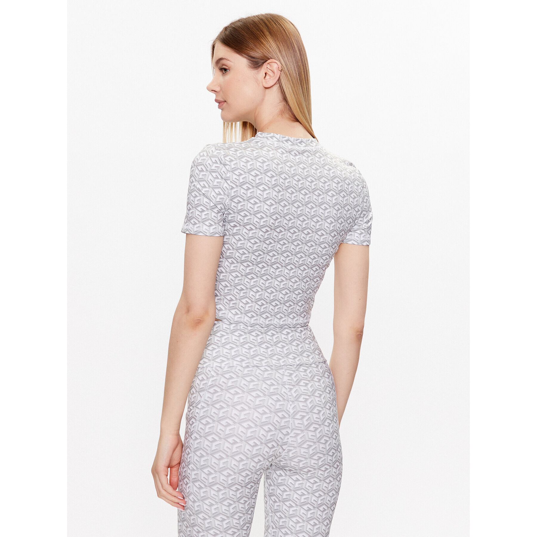 Guess топ V3YP15 MC03W Сив Slim Fit - Pepit.bg