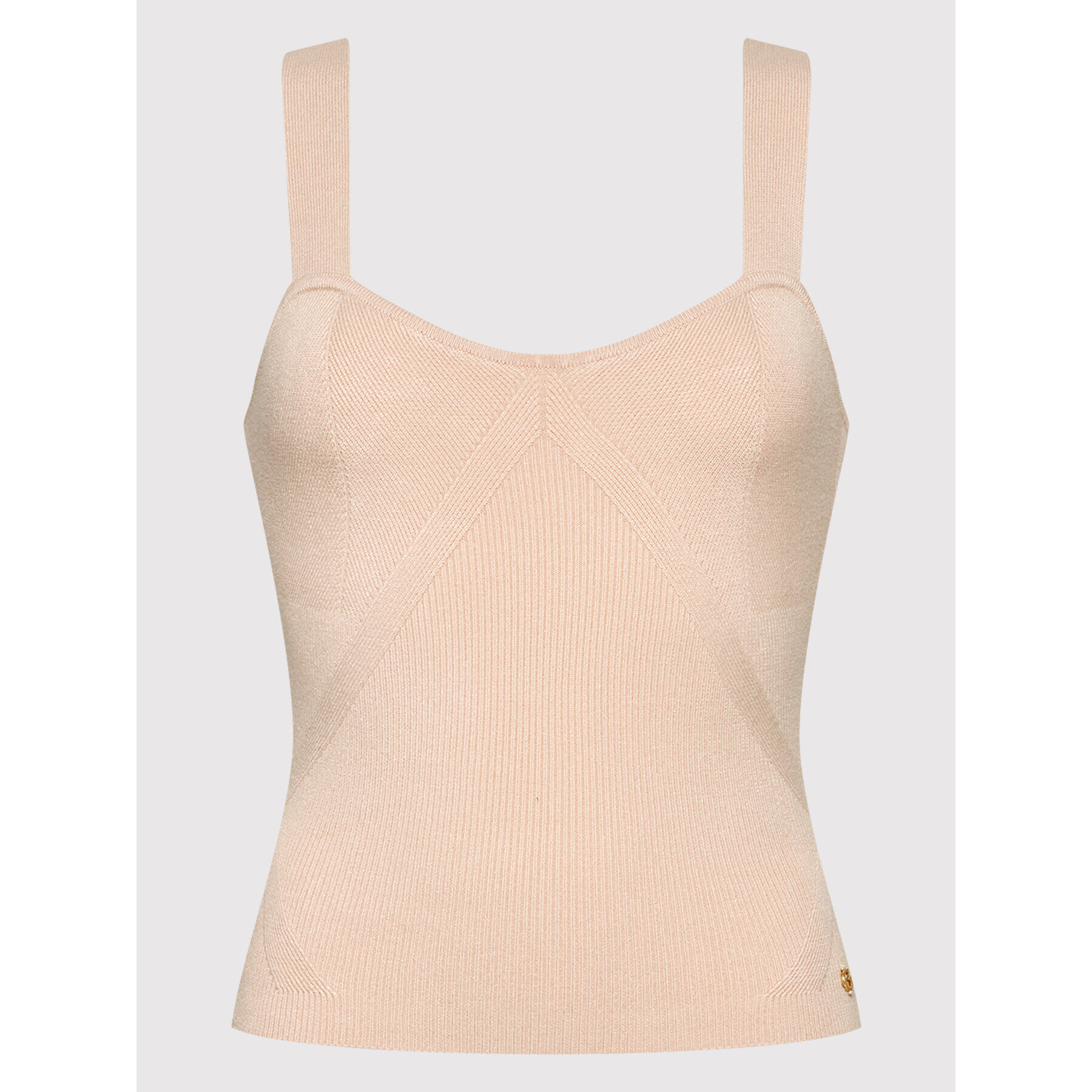 Guess топ W2GR47 Z2YJ2 Розов Slim Fit - Pepit.bg