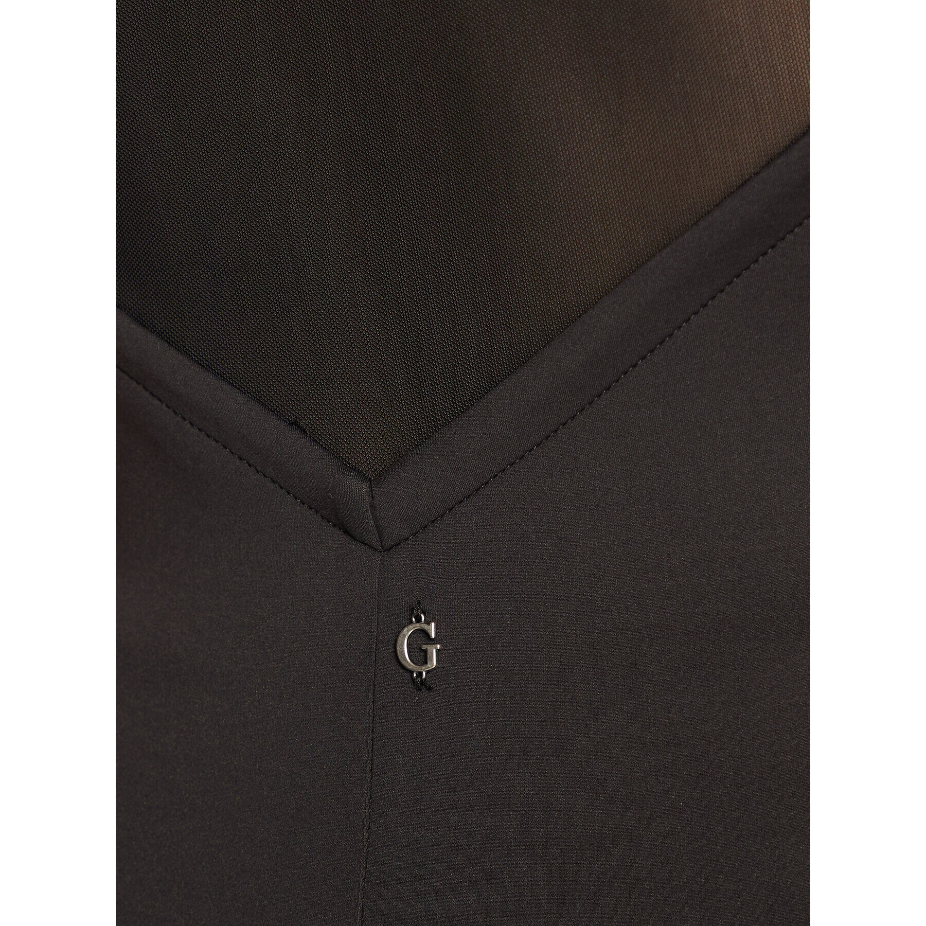 Guess топ W3RP29 KAZS0 Черен Slim Fit - Pepit.bg