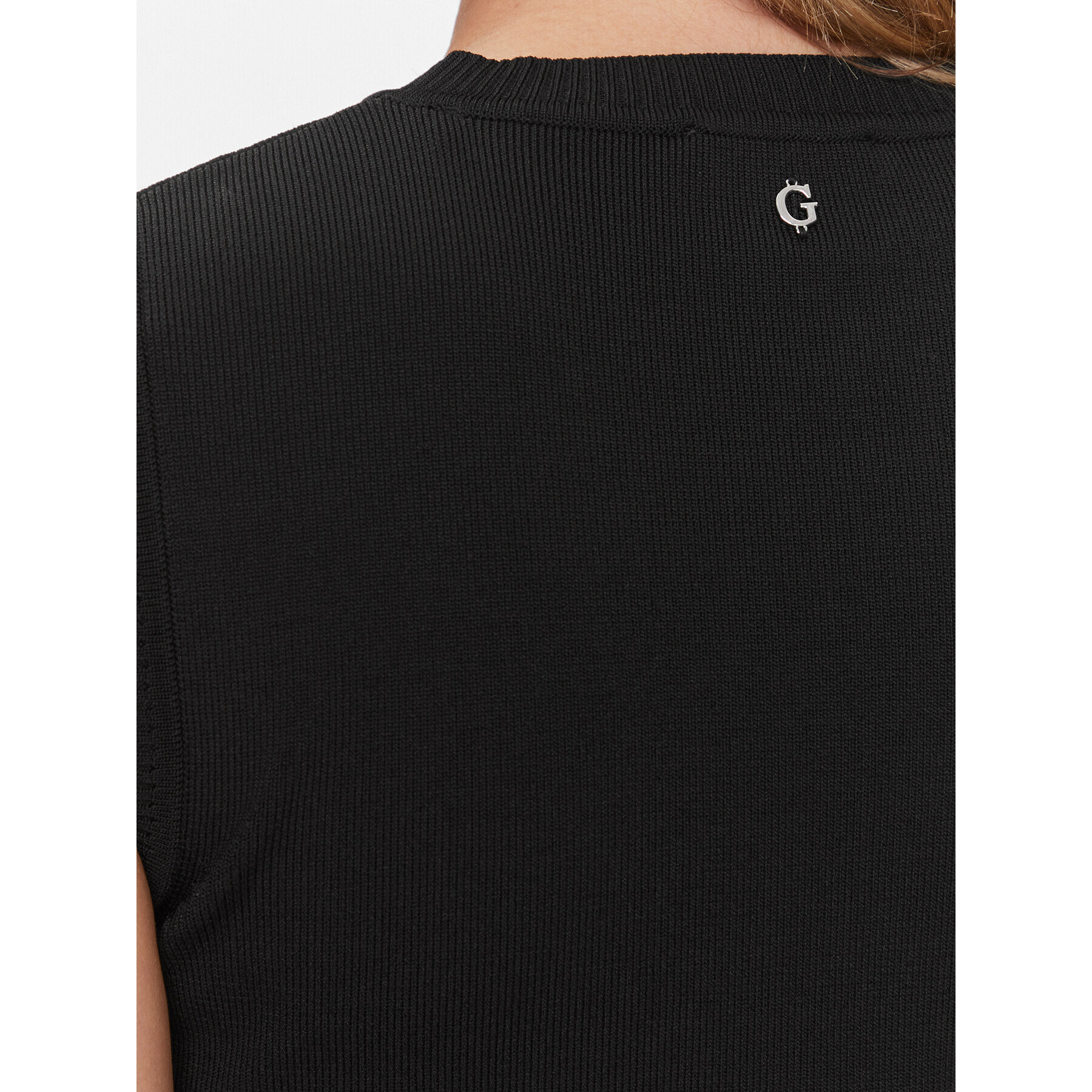 Guess топ W4RR30 Z37K0 Черен Regular Fit - Pepit.bg