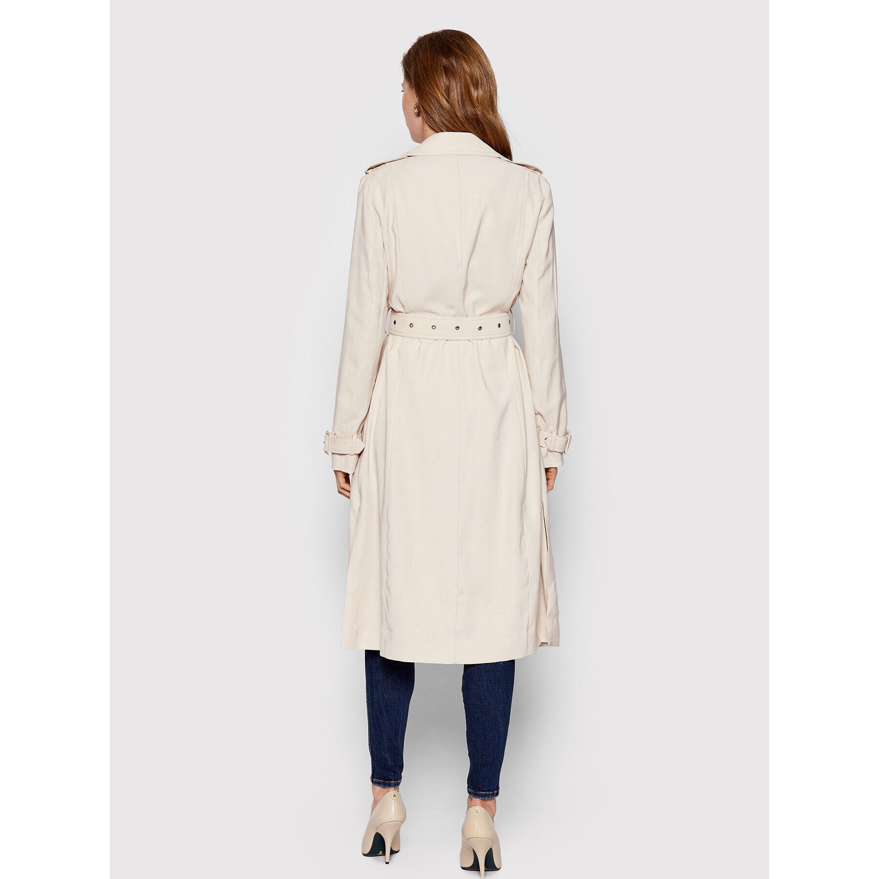 Guess Тренч W2YL22 WE0K0 Бежов Regular Fit - Pepit.bg