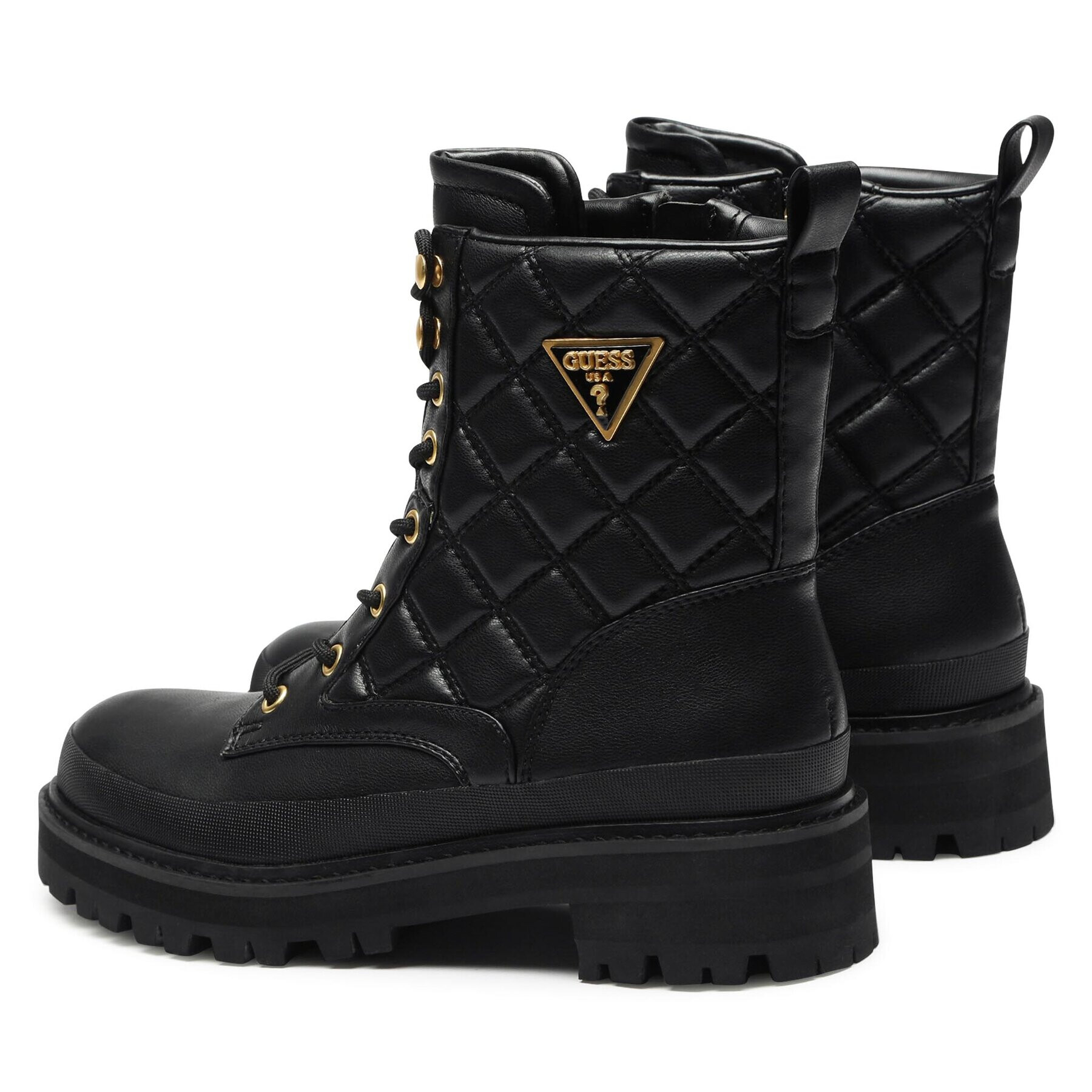 Guess Туристически oбувки Badae FL7BDE ELE10 Черен - Pepit.bg