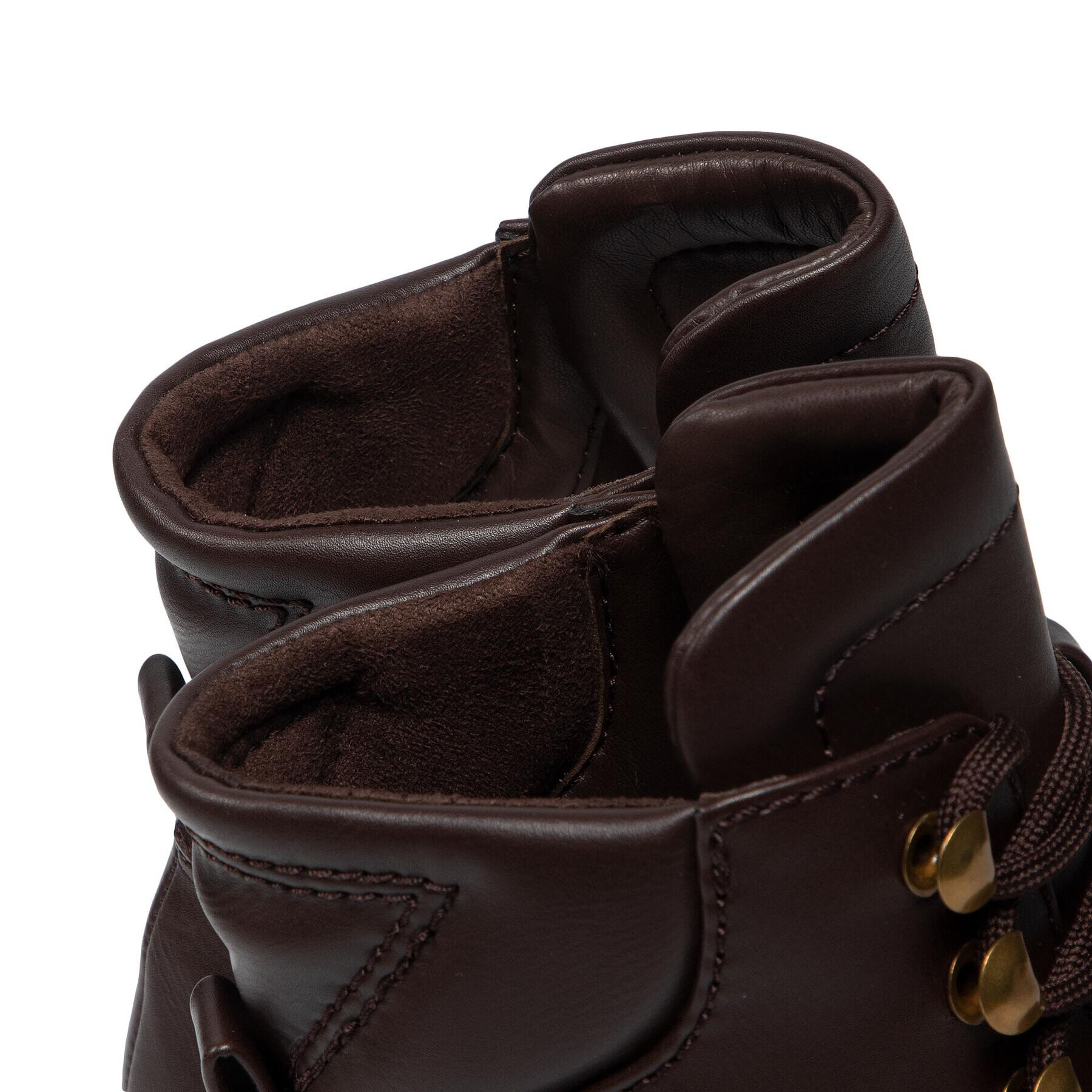 Guess Туристически oбувки FL82RL LEA10 Кафяв - Pepit.bg