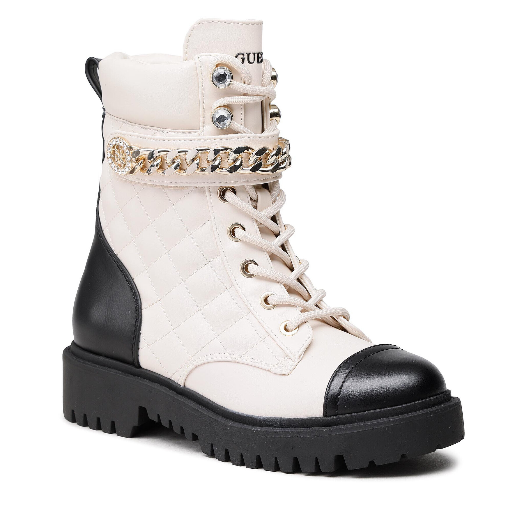 Guess Туристически oбувки FL8ODS ELE10 Бежов - Pepit.bg
