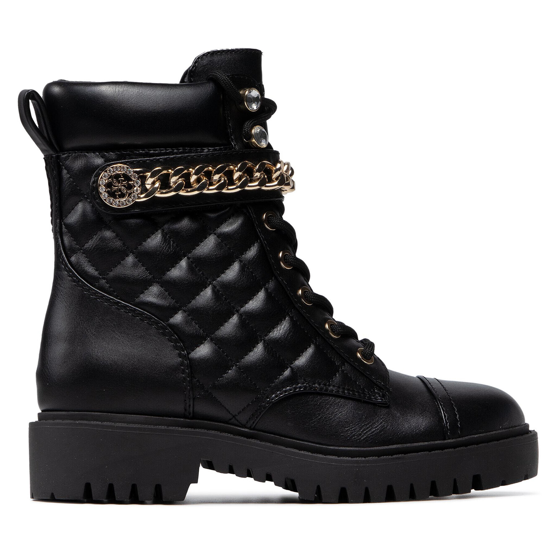 Guess Туристически oбувки FL8ODS ELE10 Черен - Pepit.bg
