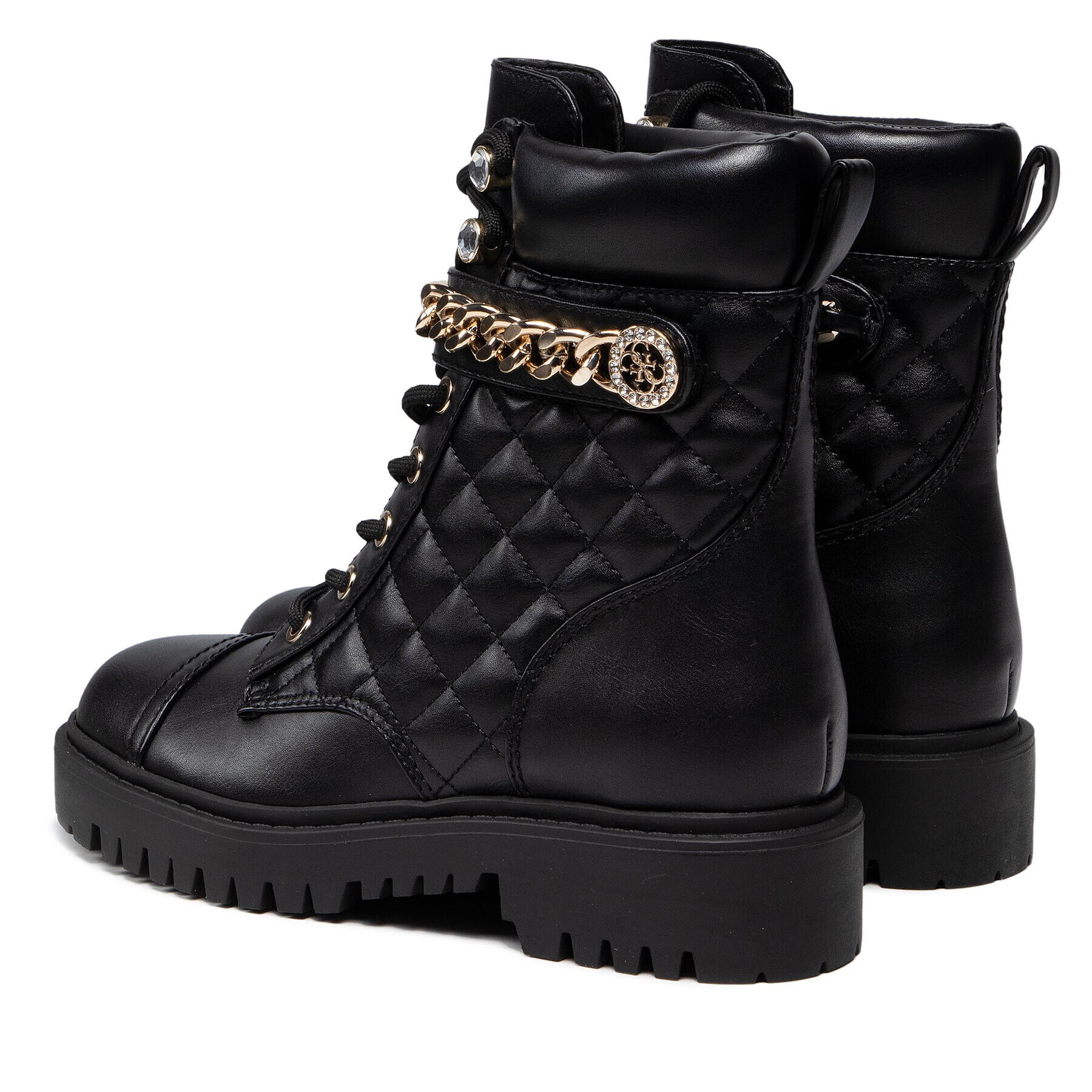 Guess Туристически oбувки FL8ODS ELE10 Черен - Pepit.bg