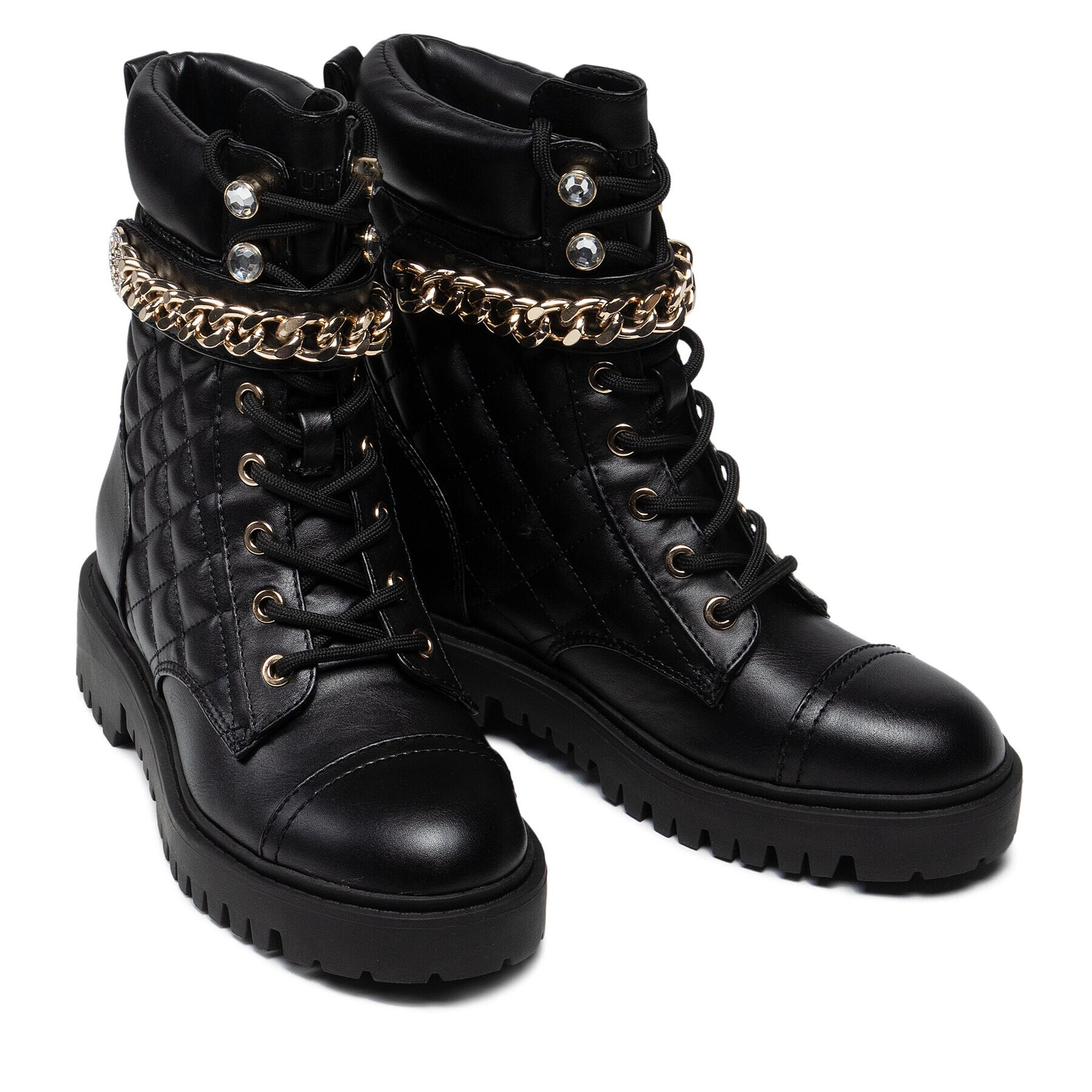 Guess Туристически oбувки FL8ODS ELE10 Черен - Pepit.bg