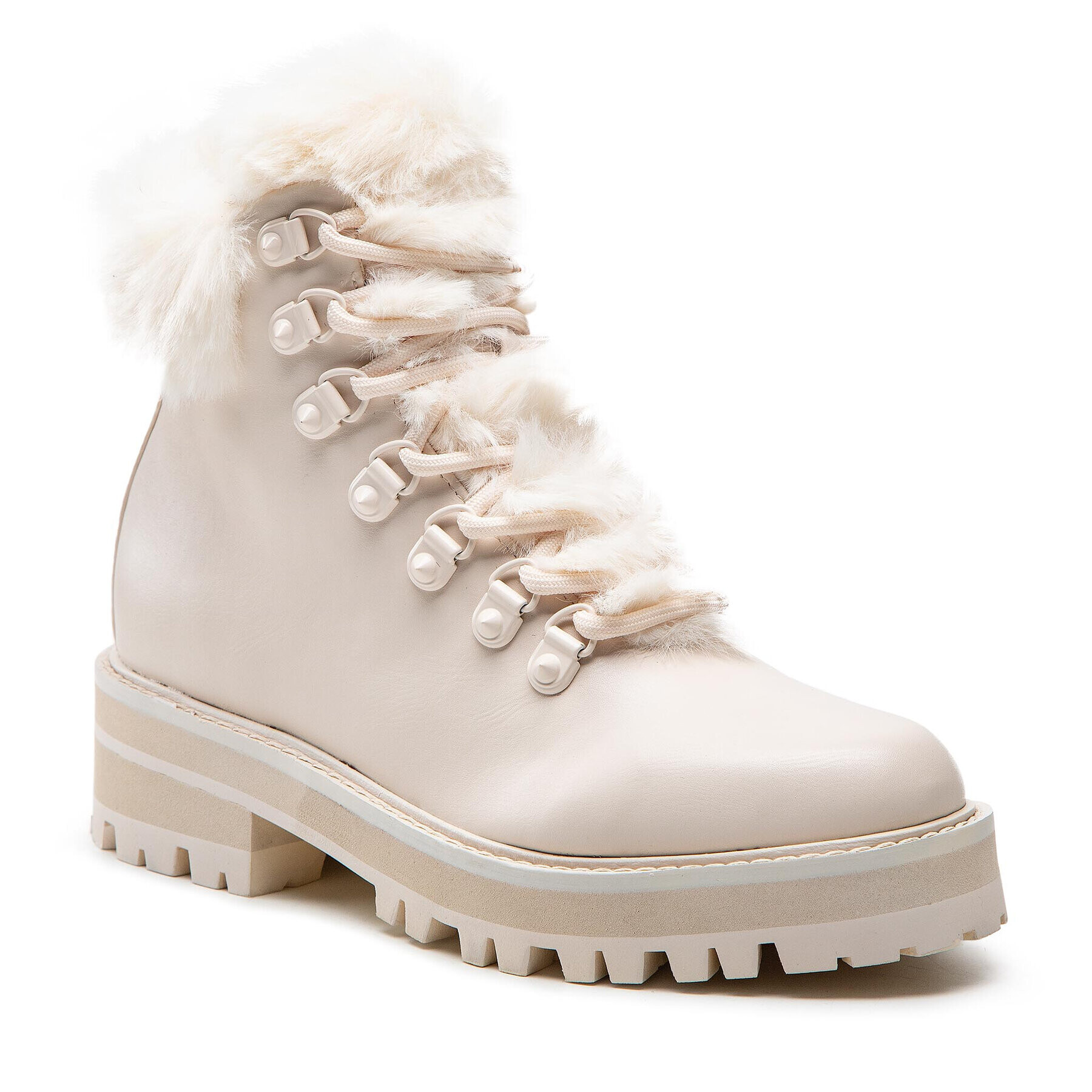 Guess Туристически oбувки Issa FL8SSA ELE09 Бежов - Pepit.bg