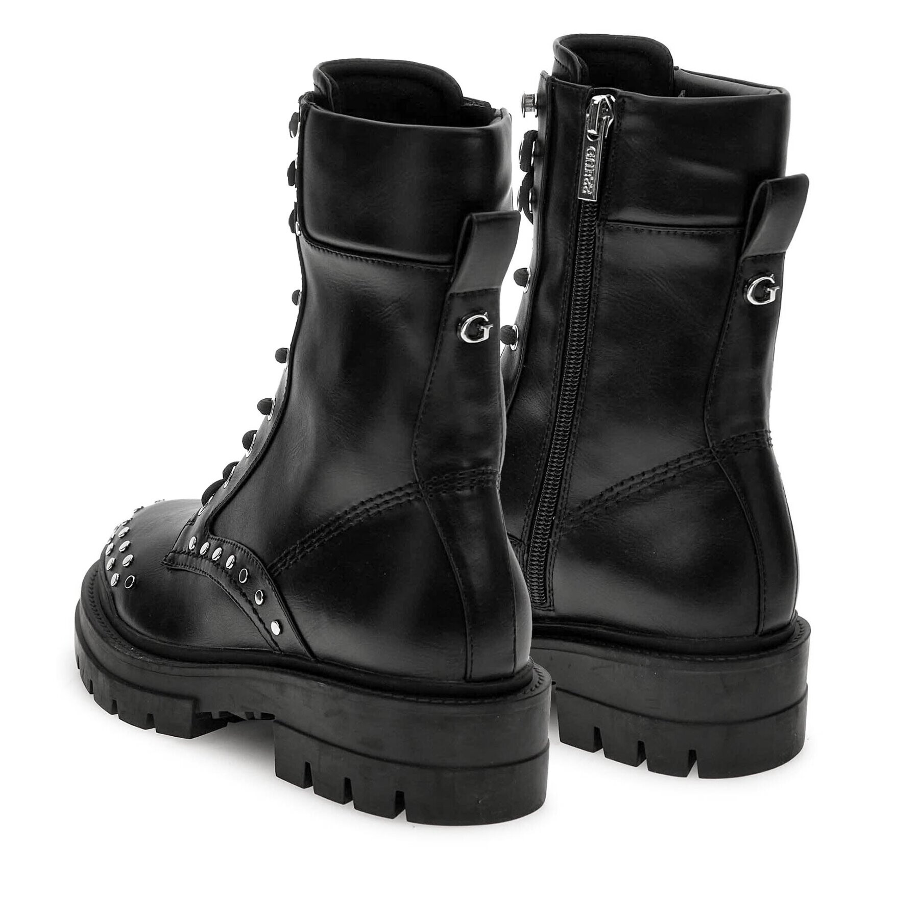 Guess Туристически oбувки Obette FL7OBT ELE10 Черен - Pepit.bg