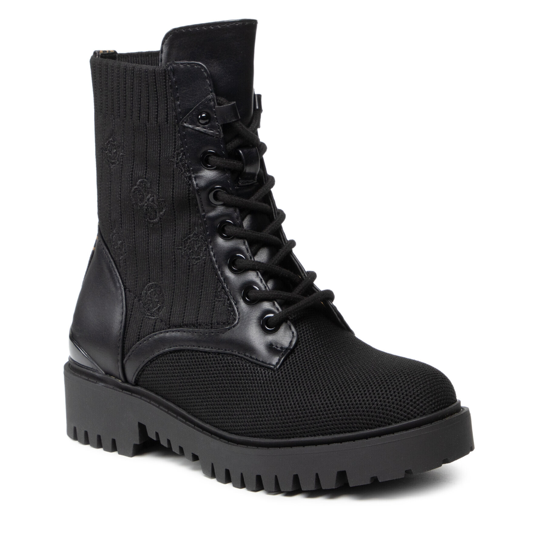 Guess Туристически oбувки Olenna FL5OLE FAL10 Черен - Pepit.bg