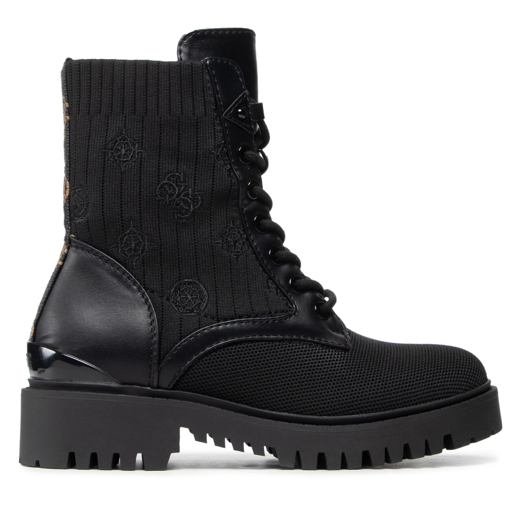 Guess Туристически oбувки Olenna FL5OLE FAL10 Черен - Pepit.bg