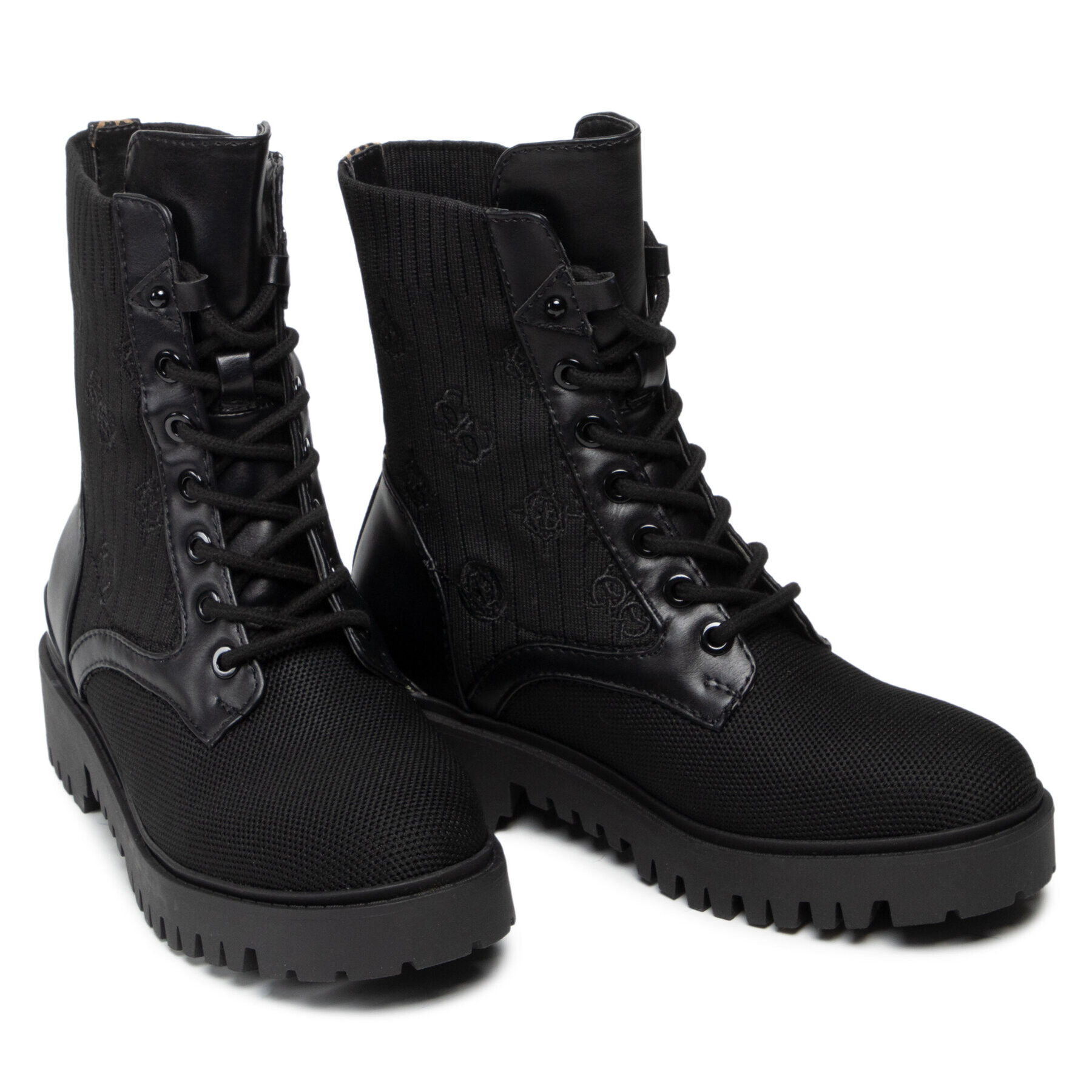 Guess Туристически oбувки Olenna FL5OLE FAL10 Черен - Pepit.bg