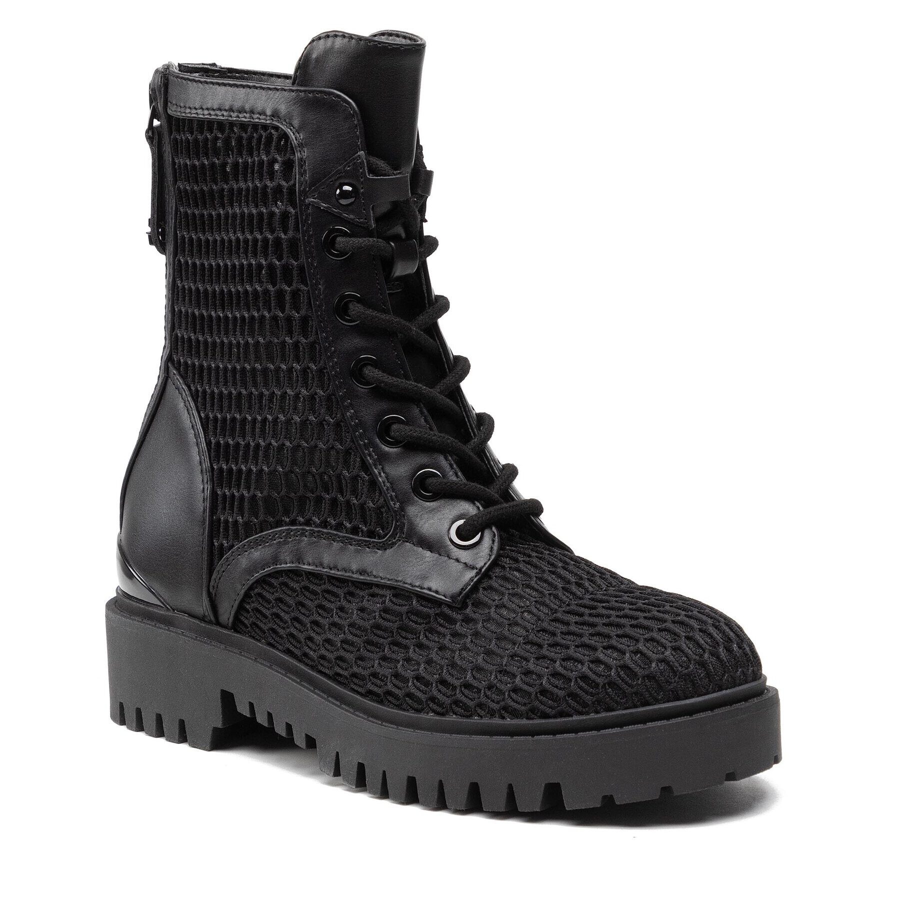 Guess Туристически oбувки Olenne FL5ONN ELE10 Черен - Pepit.bg