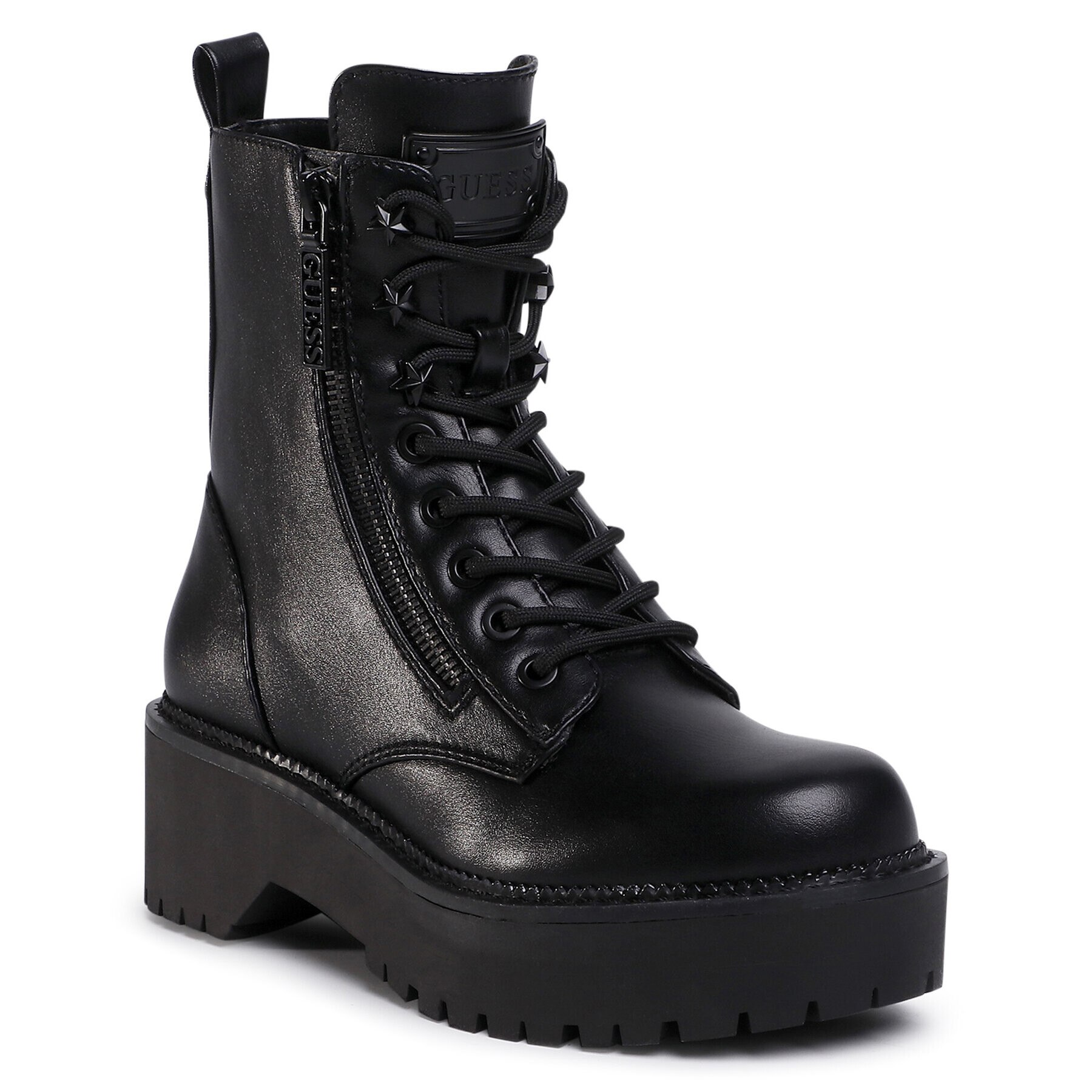 Guess Туристически oбувки Tayte2 FL7TY2 ELE10 Черен - Pepit.bg