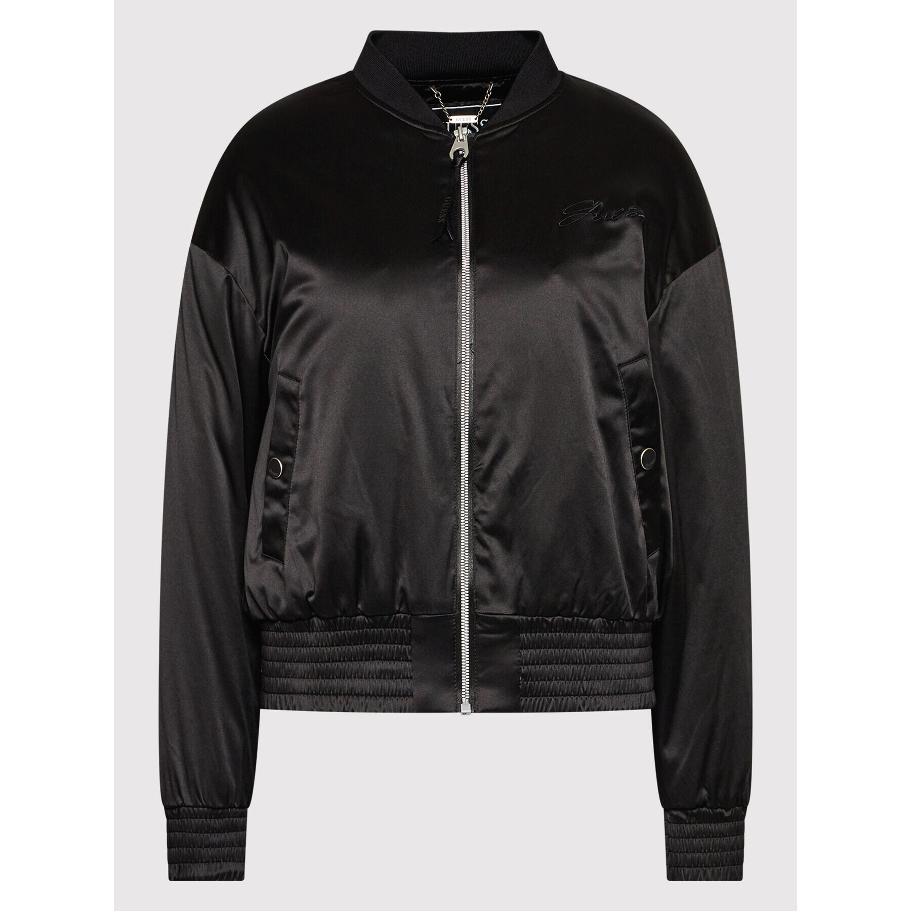 Guess Яке бомбър Alexia W2YL03 WERA2 Черен Regular Fit - Pepit.bg