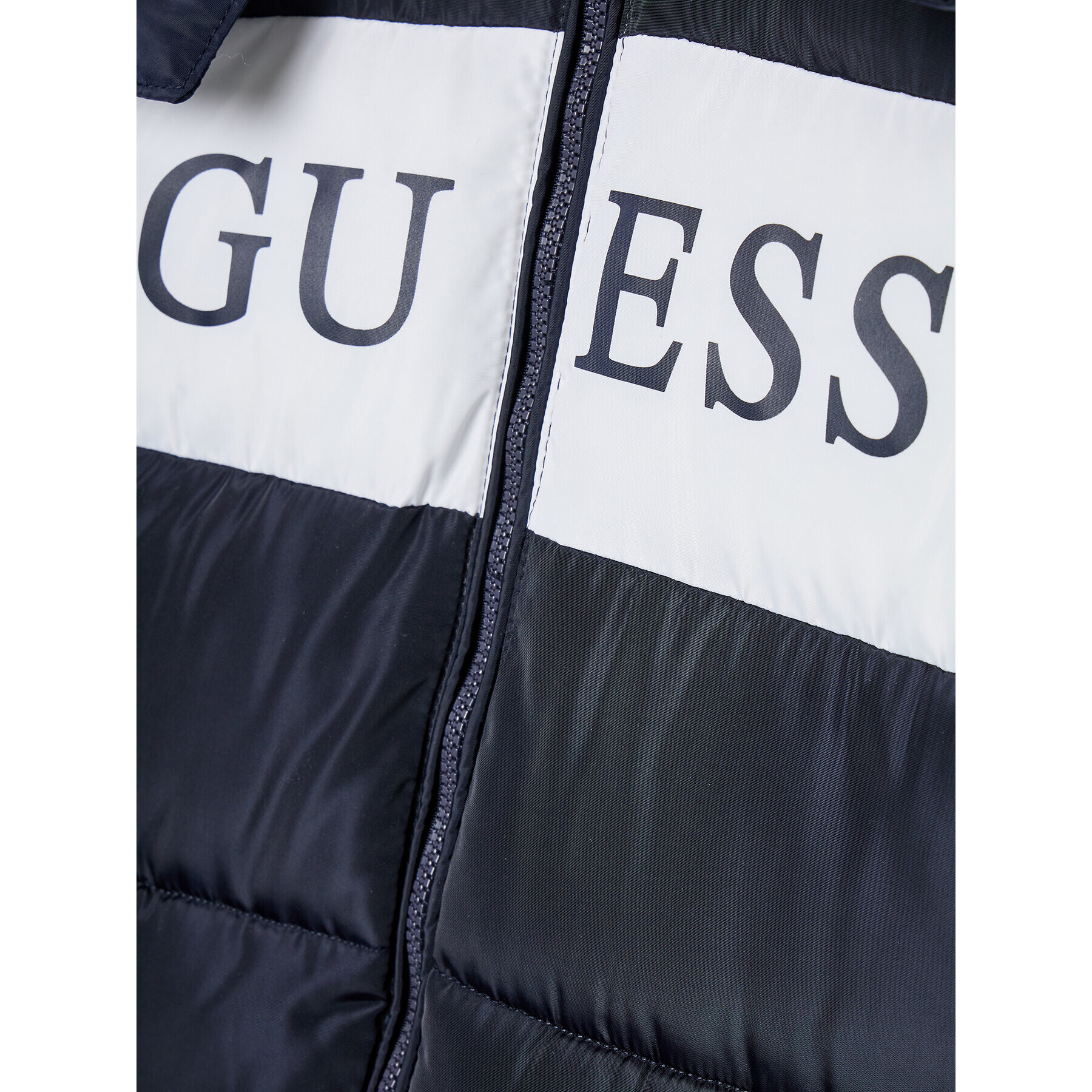 Guess Зимен детски гащеризон H3BW05 WB240 Син Regular Fit - Pepit.bg
