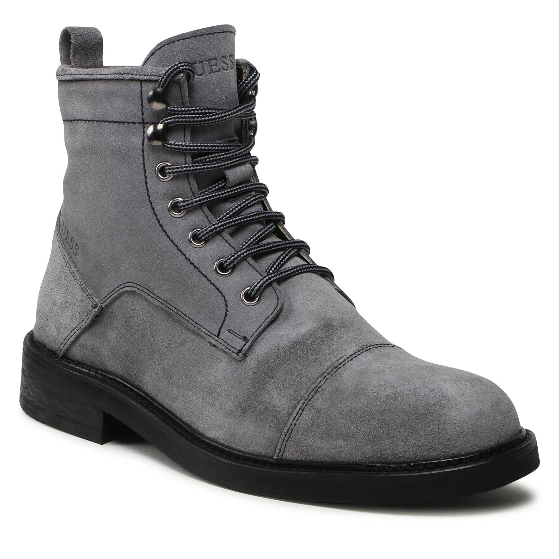 Guess Зимни обувки Arco Lace Up FM8ALU SUE10 Сив - Pepit.bg