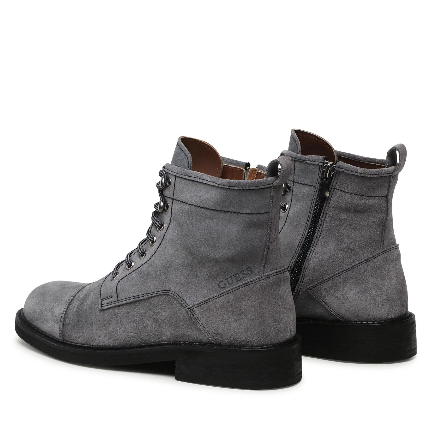 Guess Зимни обувки Arco Lace Up FM8ALU SUE10 Сив - Pepit.bg