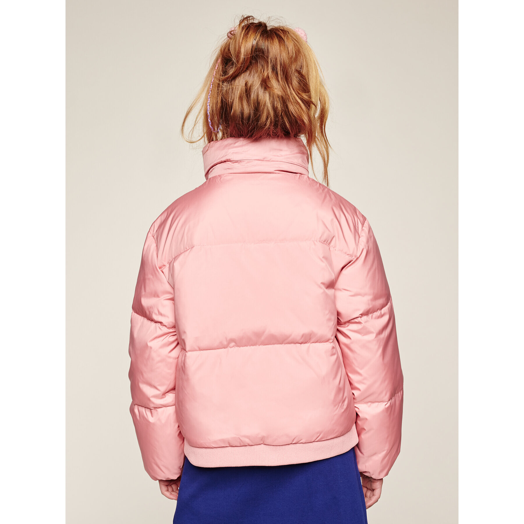 Guess Зимно яке J94L08 WANL0 Розов Oversize - Pepit.bg