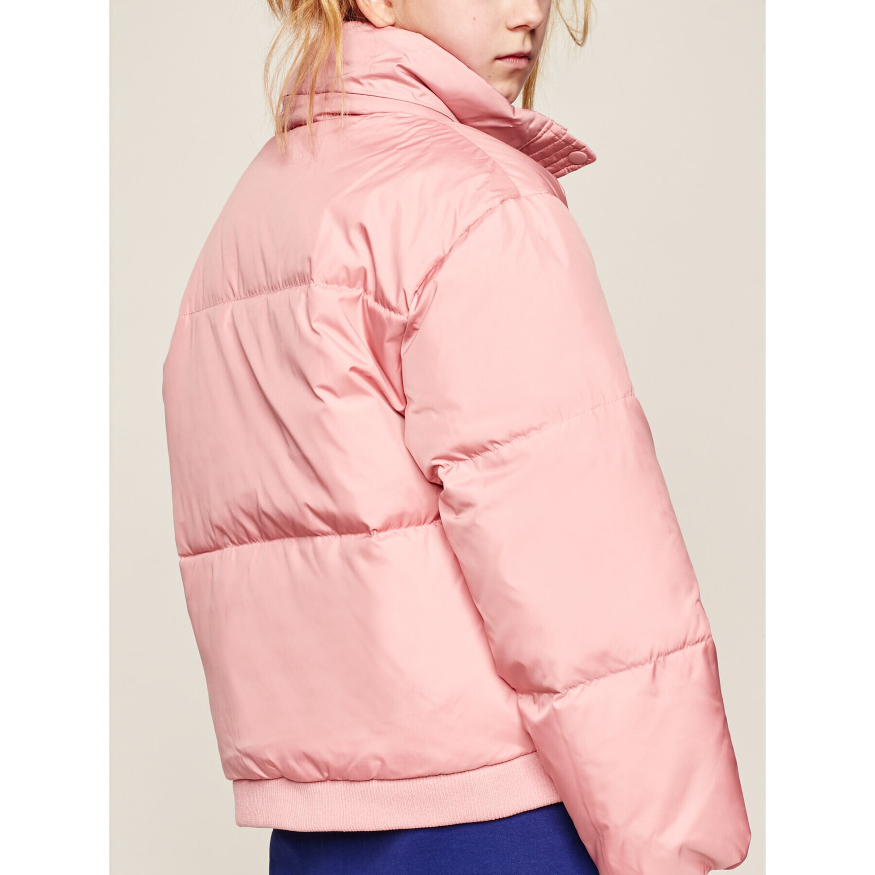 Guess Зимно яке J94L08 WANL0 Розов Oversize - Pepit.bg