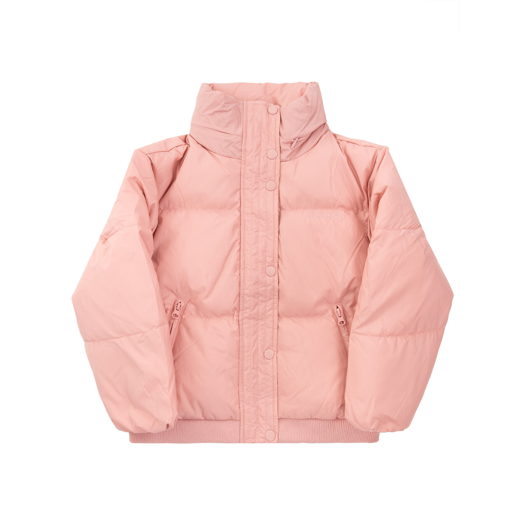 Guess Зимно яке J94L08 WANL0 Розов Oversize - Pepit.bg