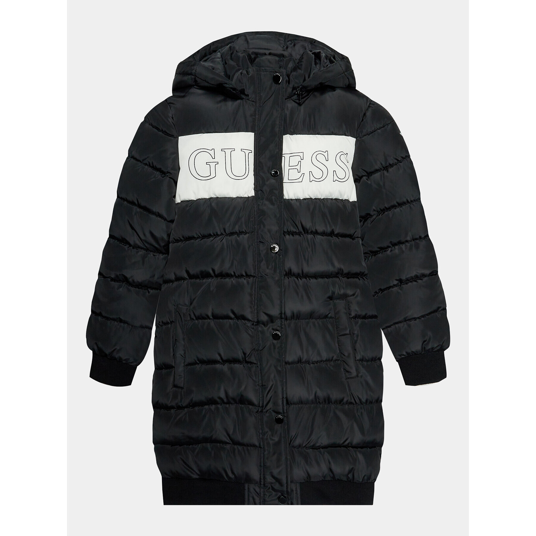 Guess Зимно палто J3BL02 WB240 Черен Regular Fit - Pepit.bg