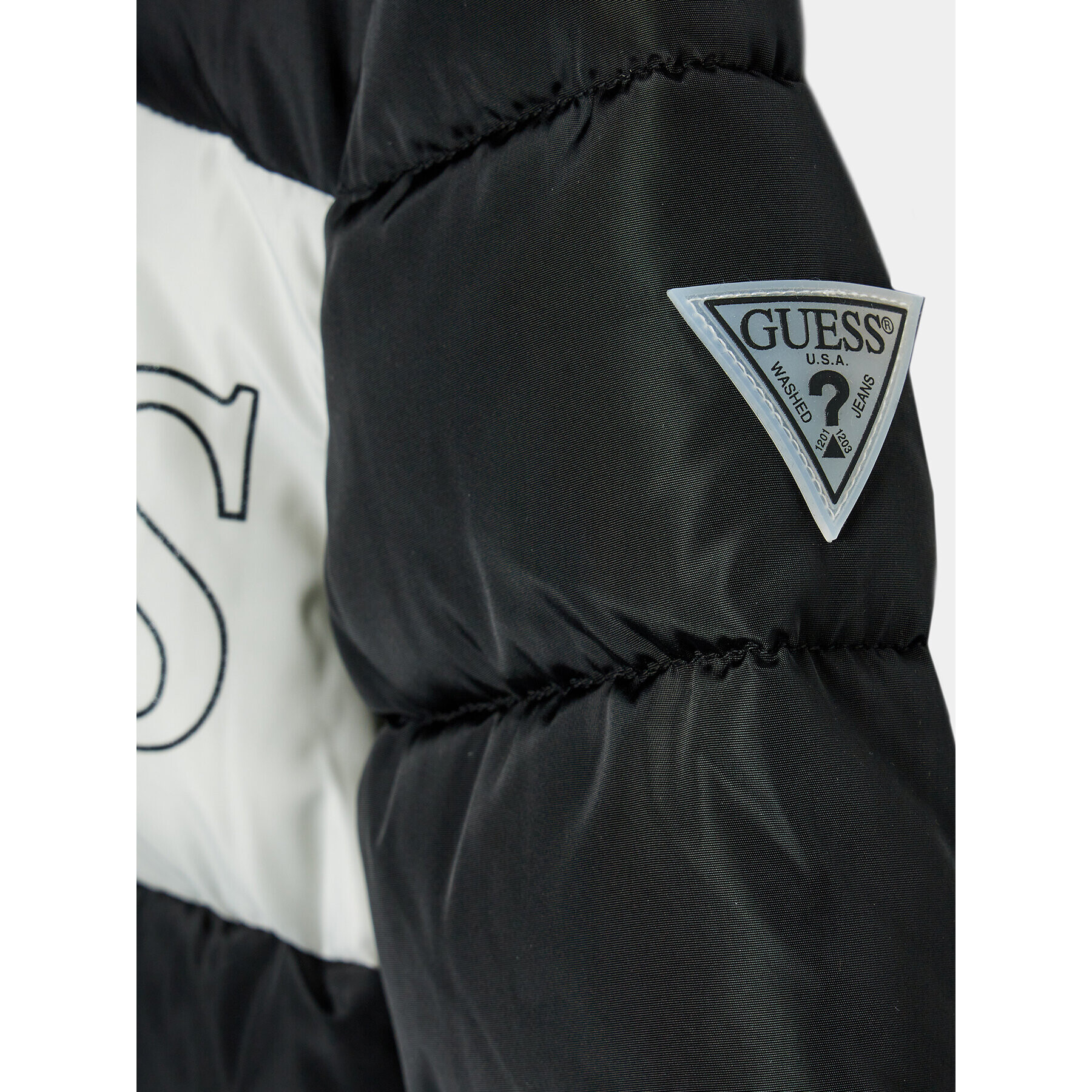 Guess Зимно палто J3BL02 WB240 Черен Regular Fit - Pepit.bg