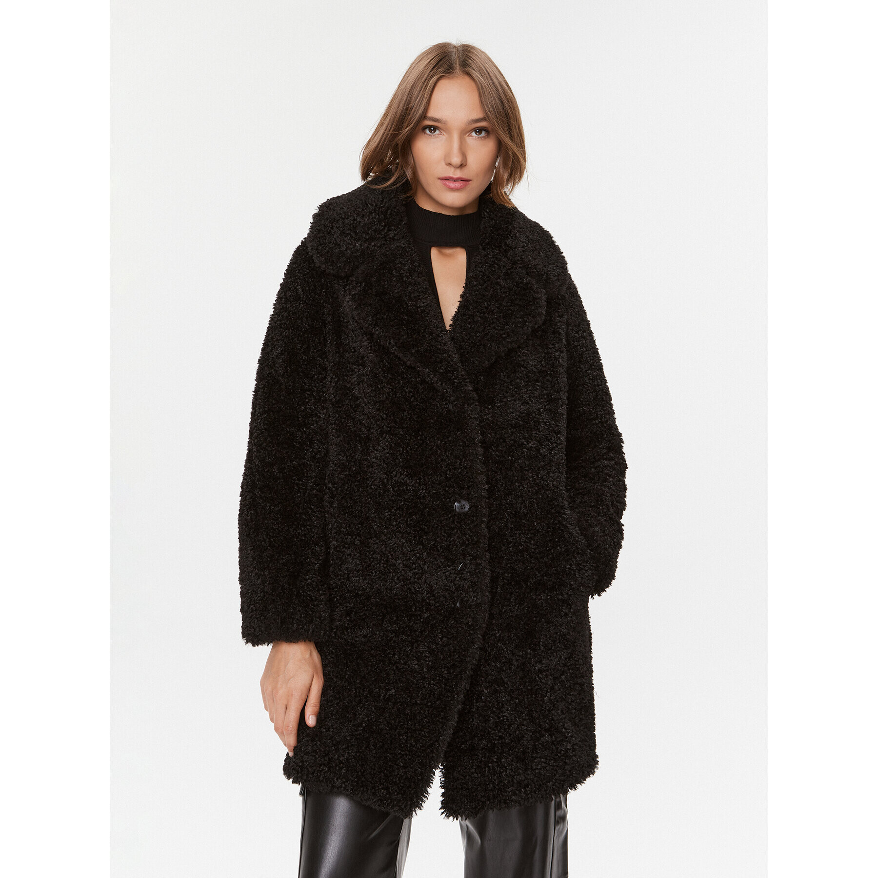 Guess Кожух W3BL58 WEYQ0 Черен Regular Fit - Pepit.bg