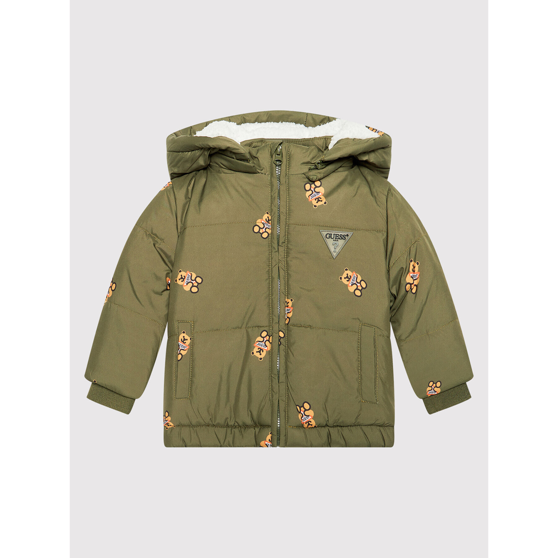 Guess Зимно яке I1BL00 WEB80 Зелен Regular Fit - Pepit.bg