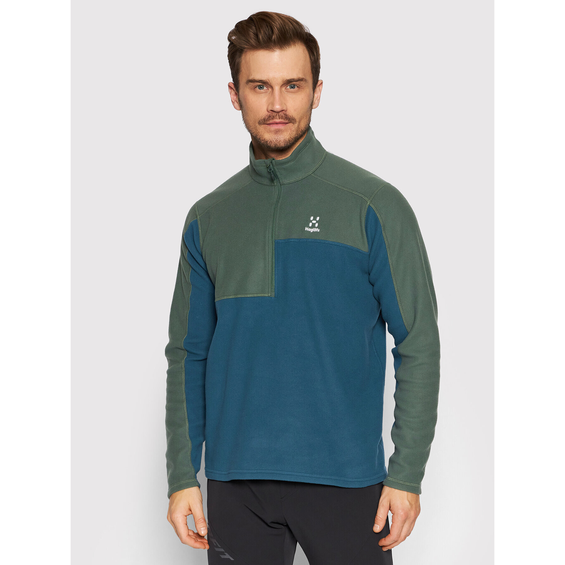 Haglöfs Полар Buteo 605077 Зелен Regular Fit - Pepit.bg