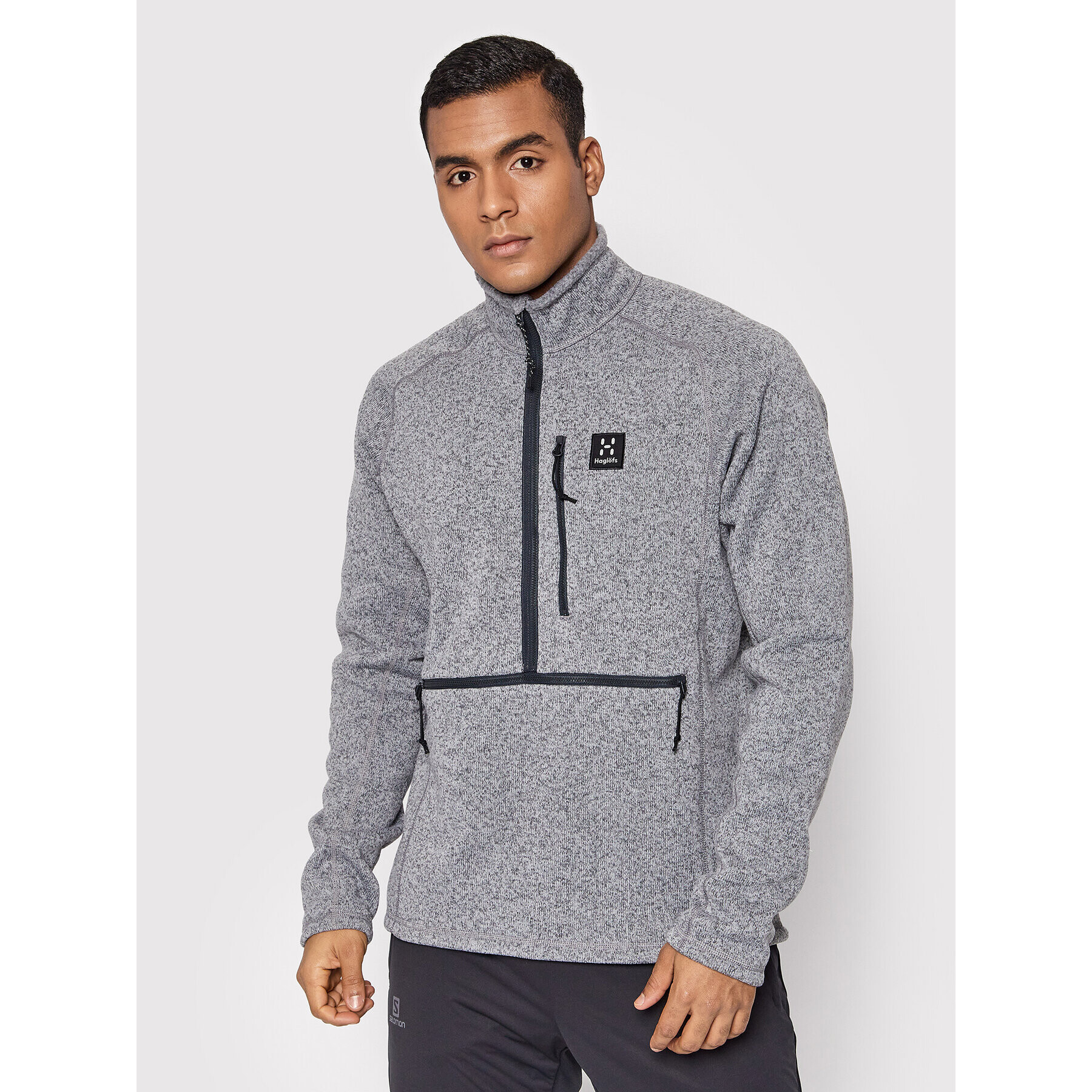 Haglöfs Полар Risberg 605087 Сив Regular Fit - Pepit.bg