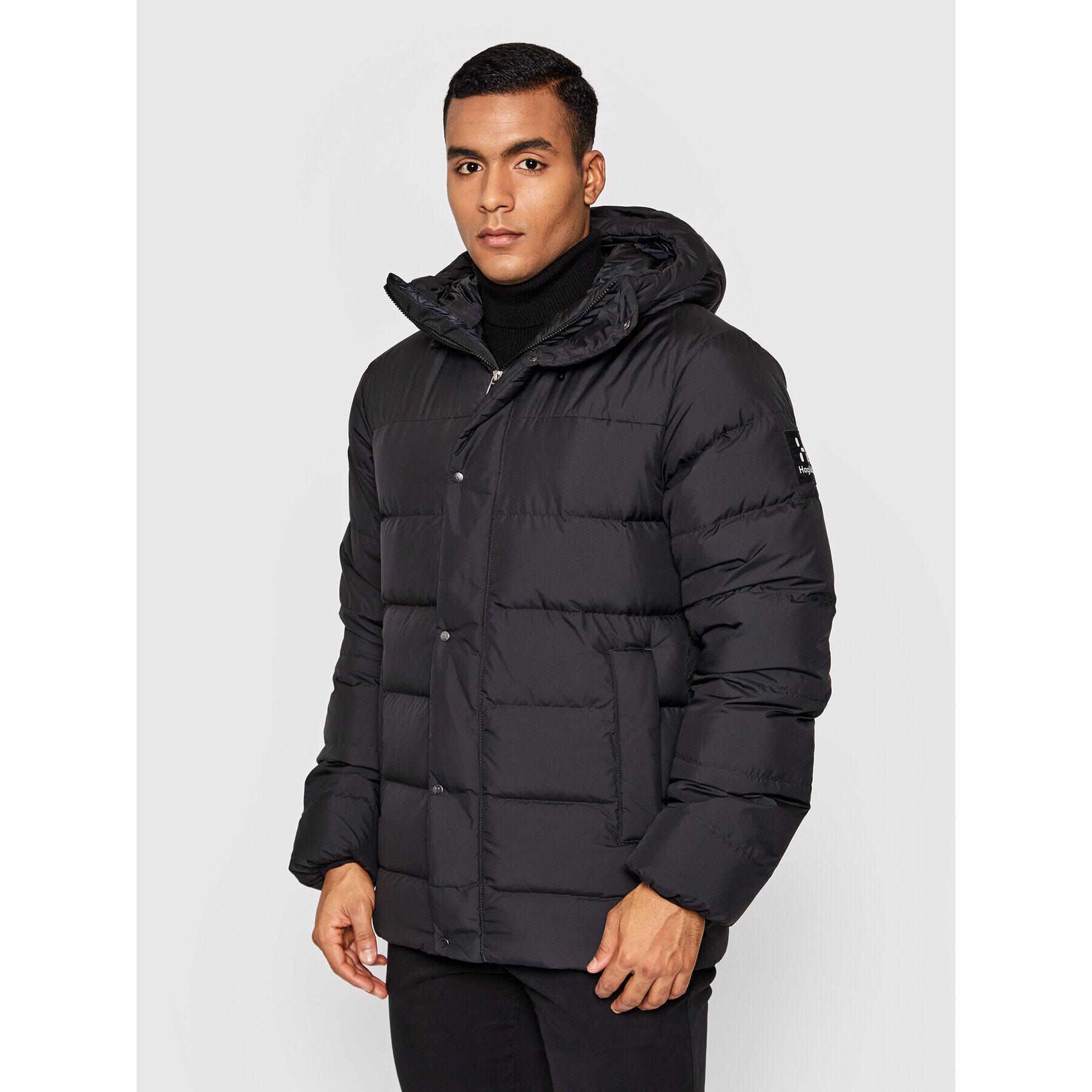 Haglöfs Пухено яке Näs Down 604637 Черен Regular Fit - Pepit.bg