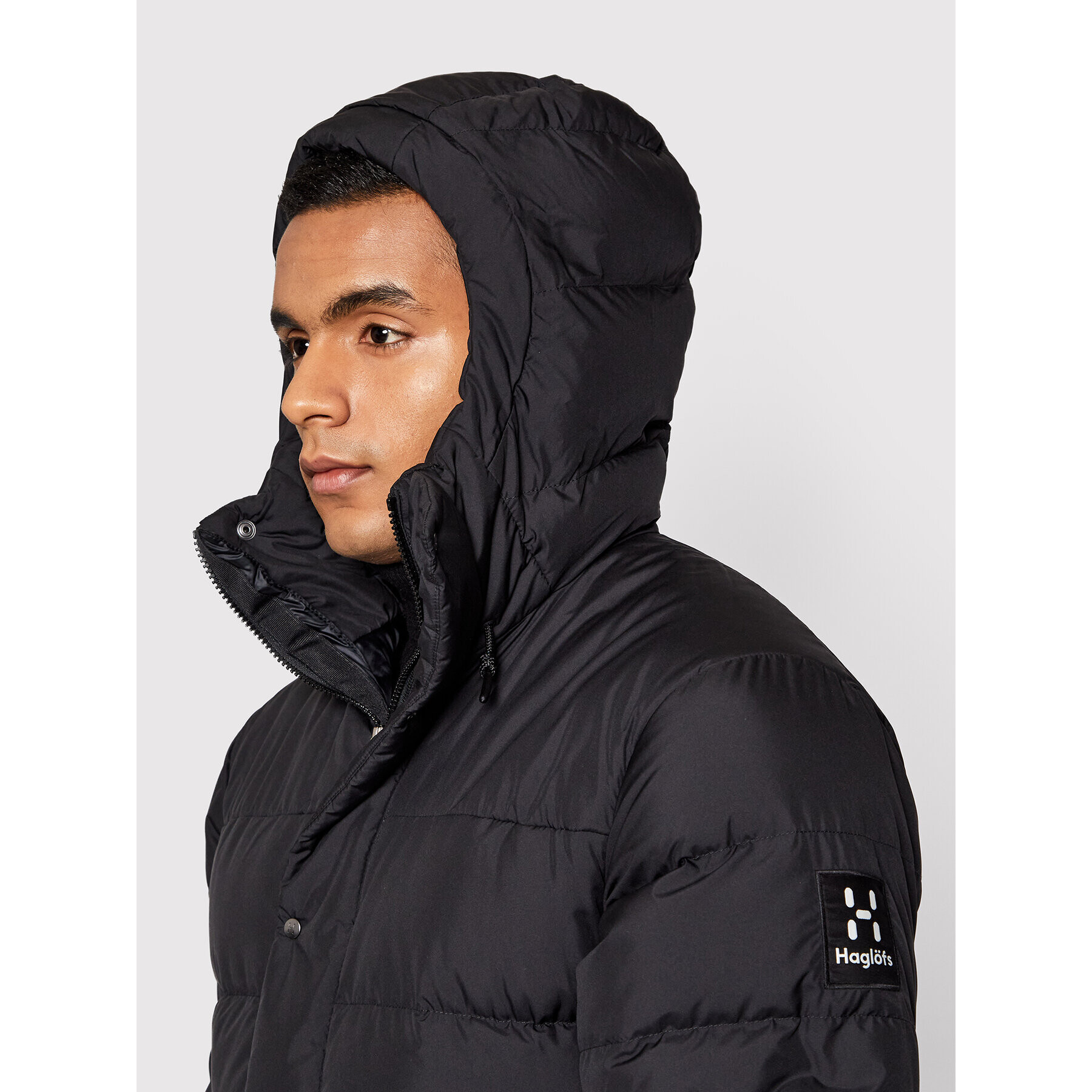 Haglöfs Пухено яке Näs Down 604637 Черен Regular Fit - Pepit.bg