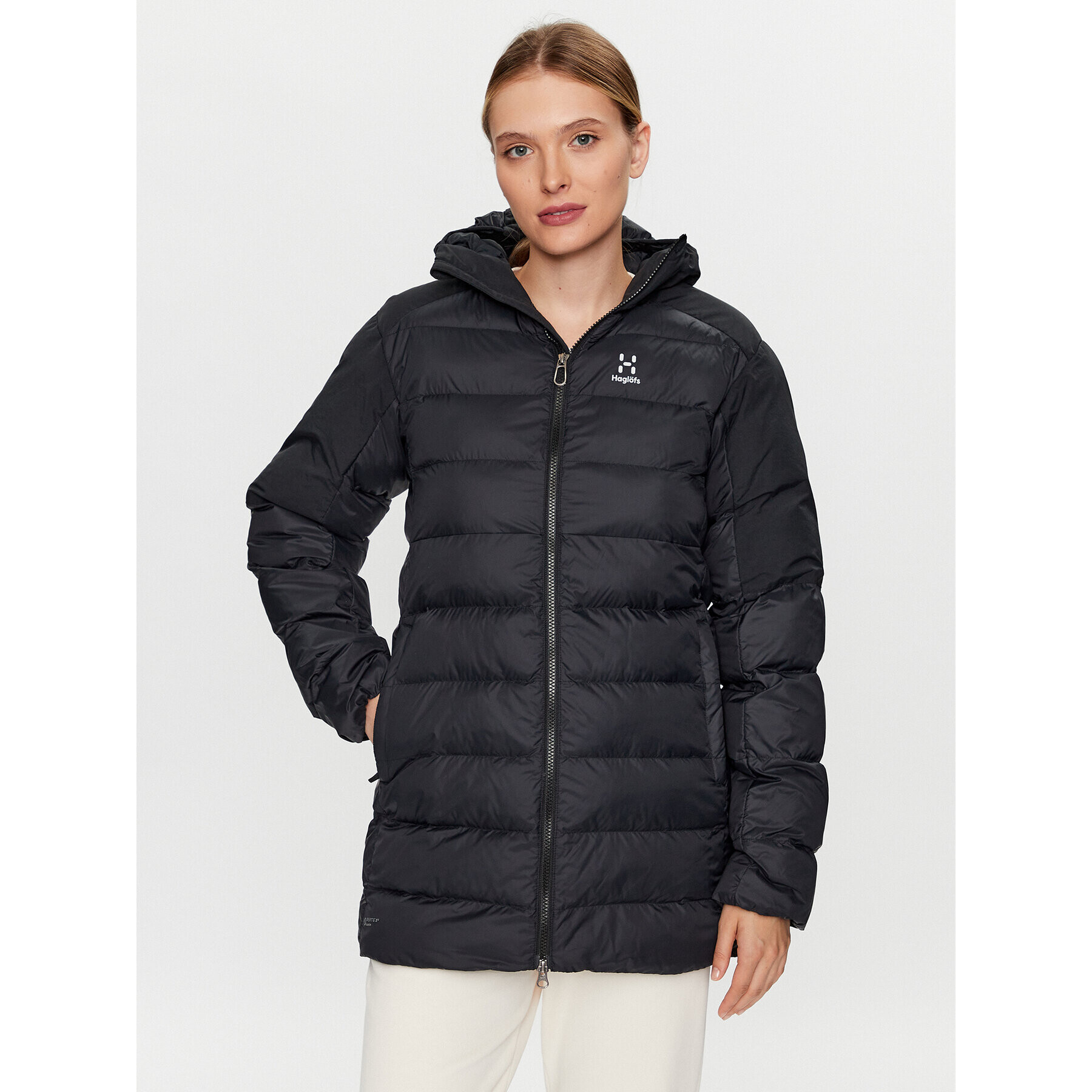 Haglöfs Пухено яке Dala 605632 Черен Regular Fit - Pepit.bg