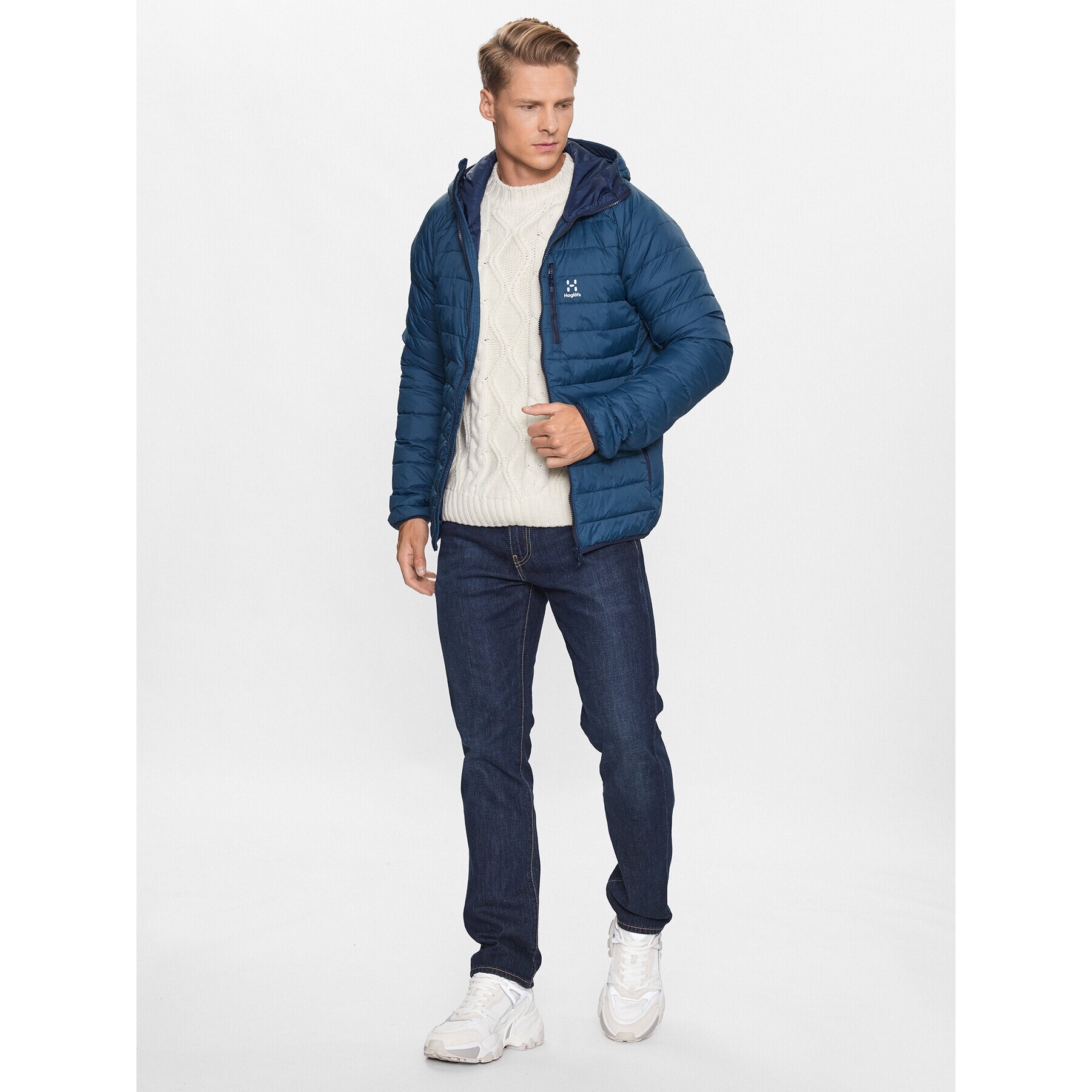 Haglöfs Пухено яке Rapid Mimic 604743 Син Regular Fit - Pepit.bg