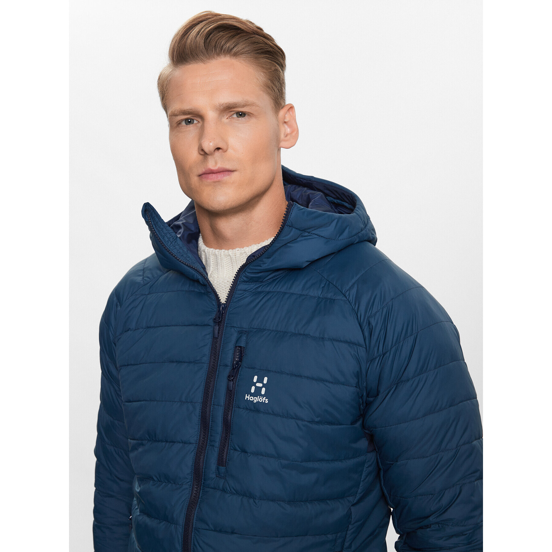 Haglöfs Пухено яке Rapid Mimic 604743 Син Regular Fit - Pepit.bg