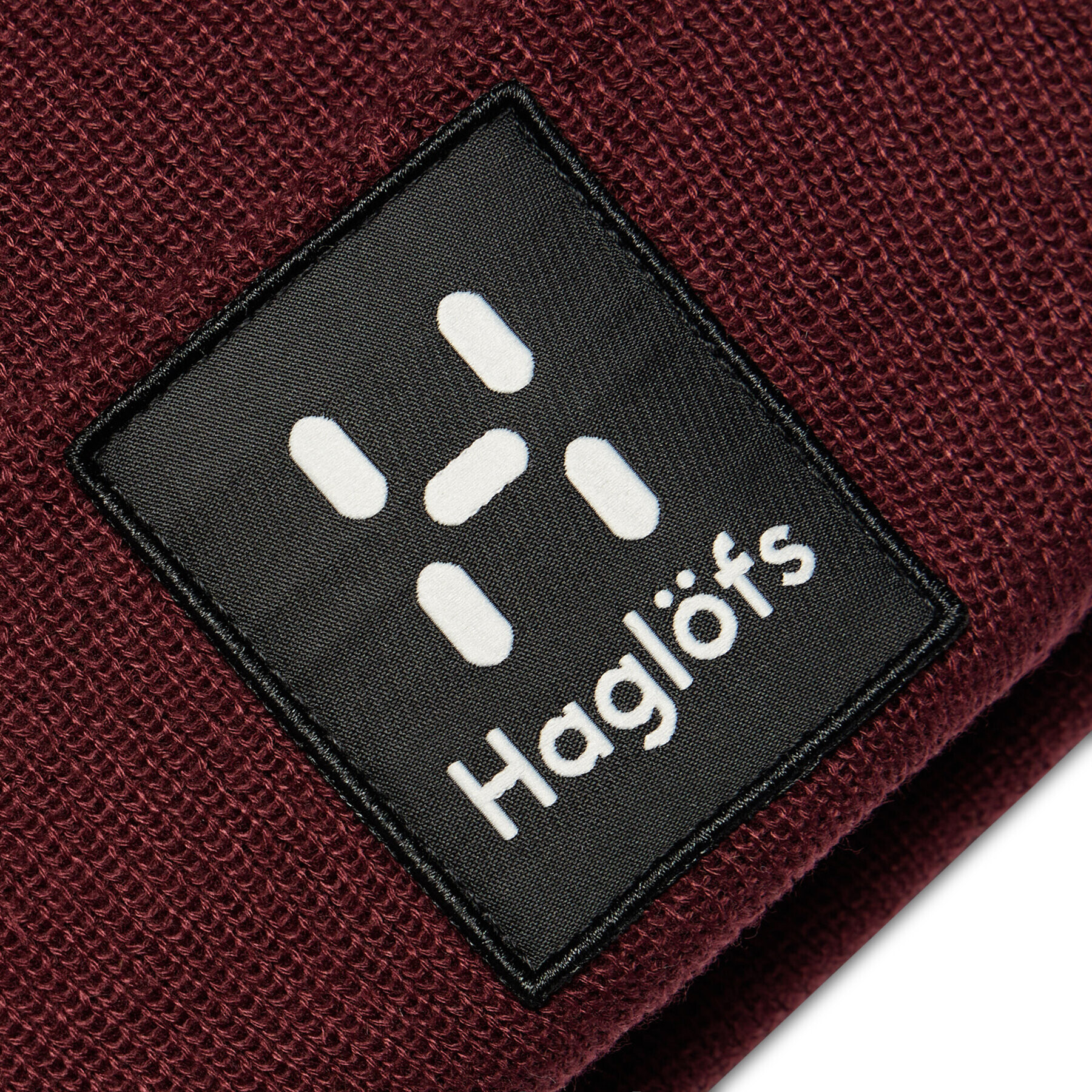 Haglöfs Шапка Aze Beanie 605502 Бордо - Pepit.bg