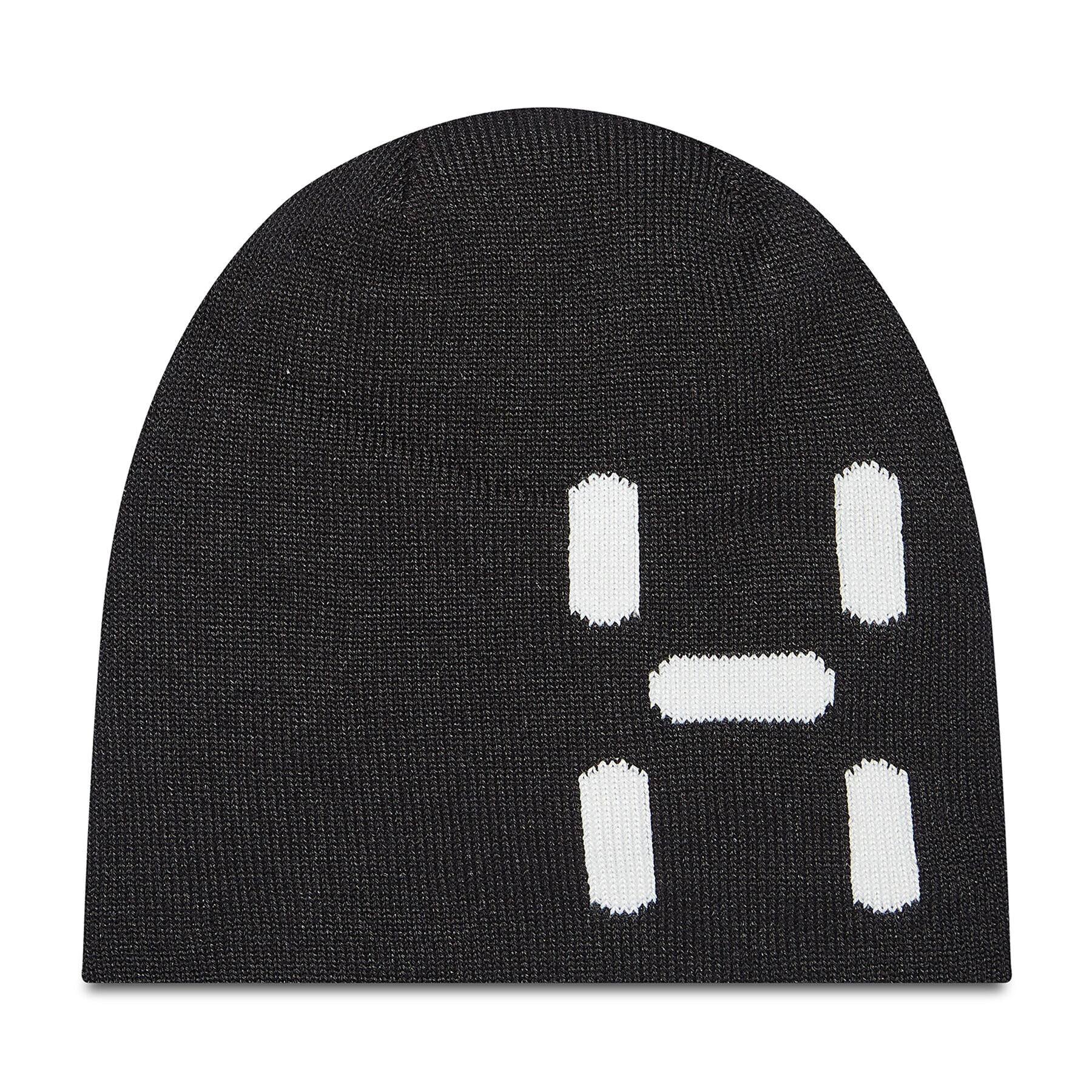 Haglöfs Шапка Reversible Logo Beanie 605144 Черен - Pepit.bg