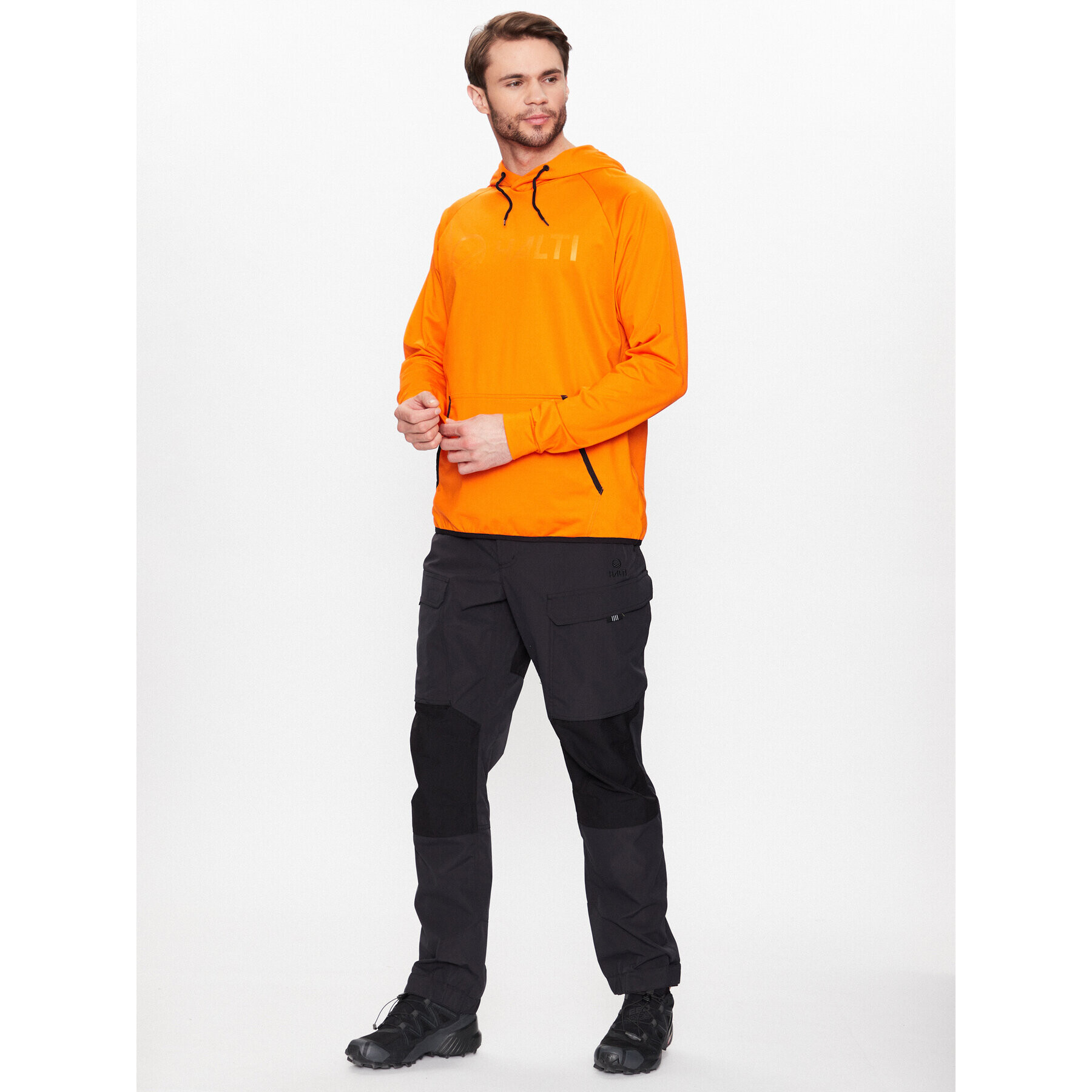 Halti Outdoor панталони Hiker 064-0619 Черен Regular Fit - Pepit.bg