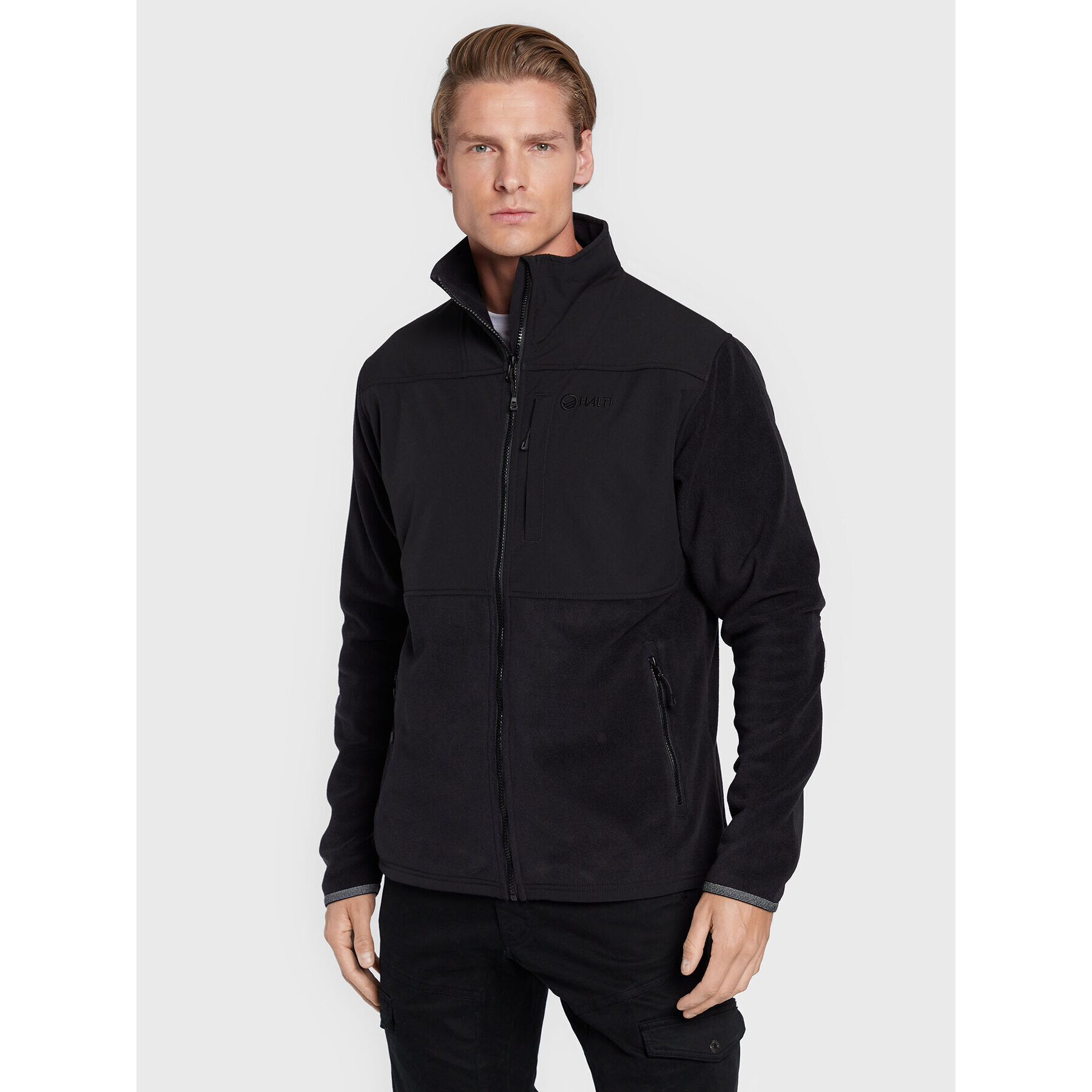 Halti Полар Pioneering 088-0136 Черен Regular Fit - Pepit.bg