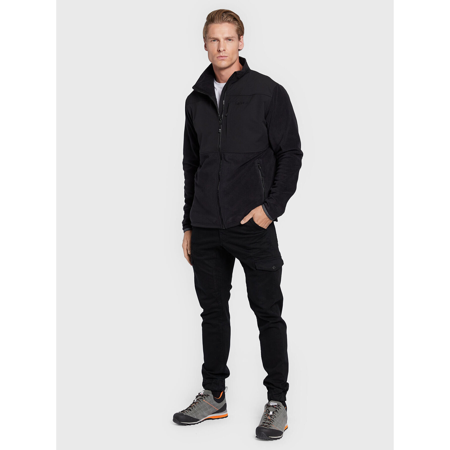 Halti Полар Pioneering 088-0136 Черен Regular Fit - Pepit.bg