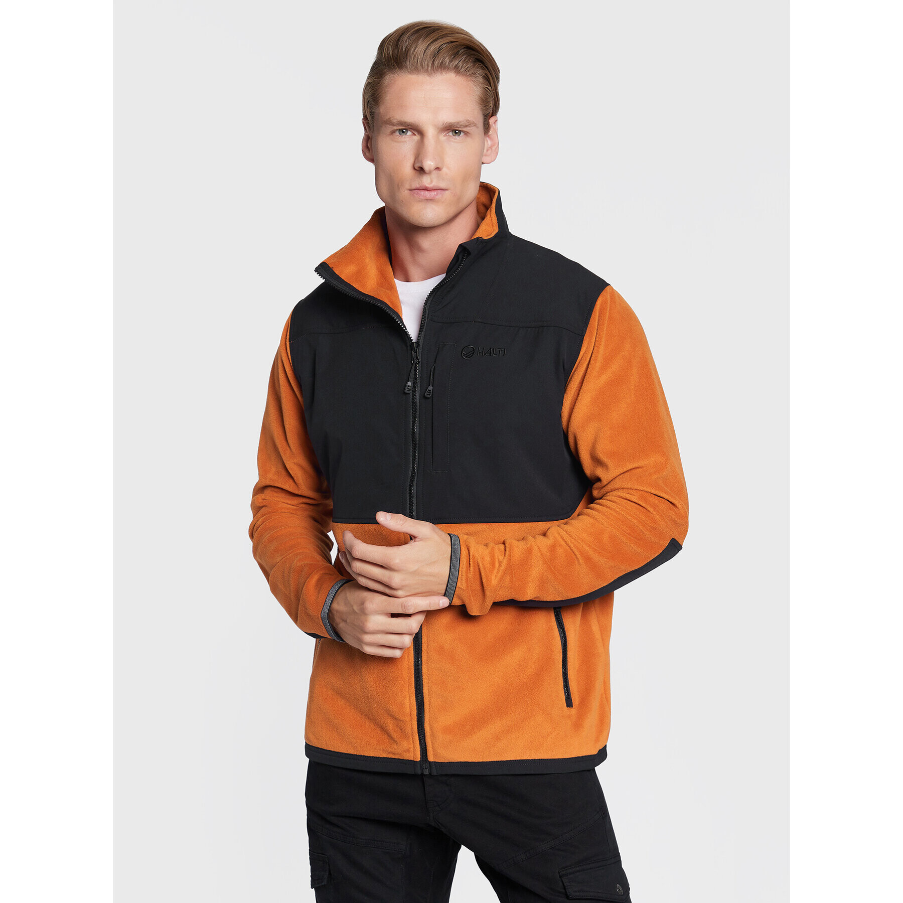 Halti Полар Pioneering 088-0136 Кафяв Regular Fit - Pepit.bg