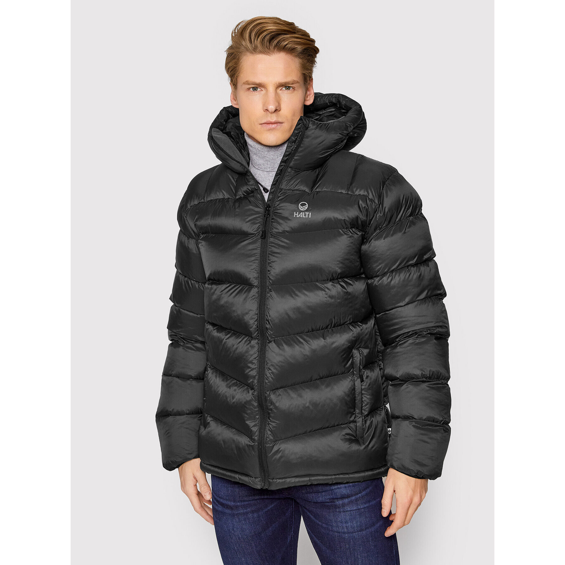 Halti Пухено яке Vuostimo 064-0452 Черен Regular Fit - Pepit.bg